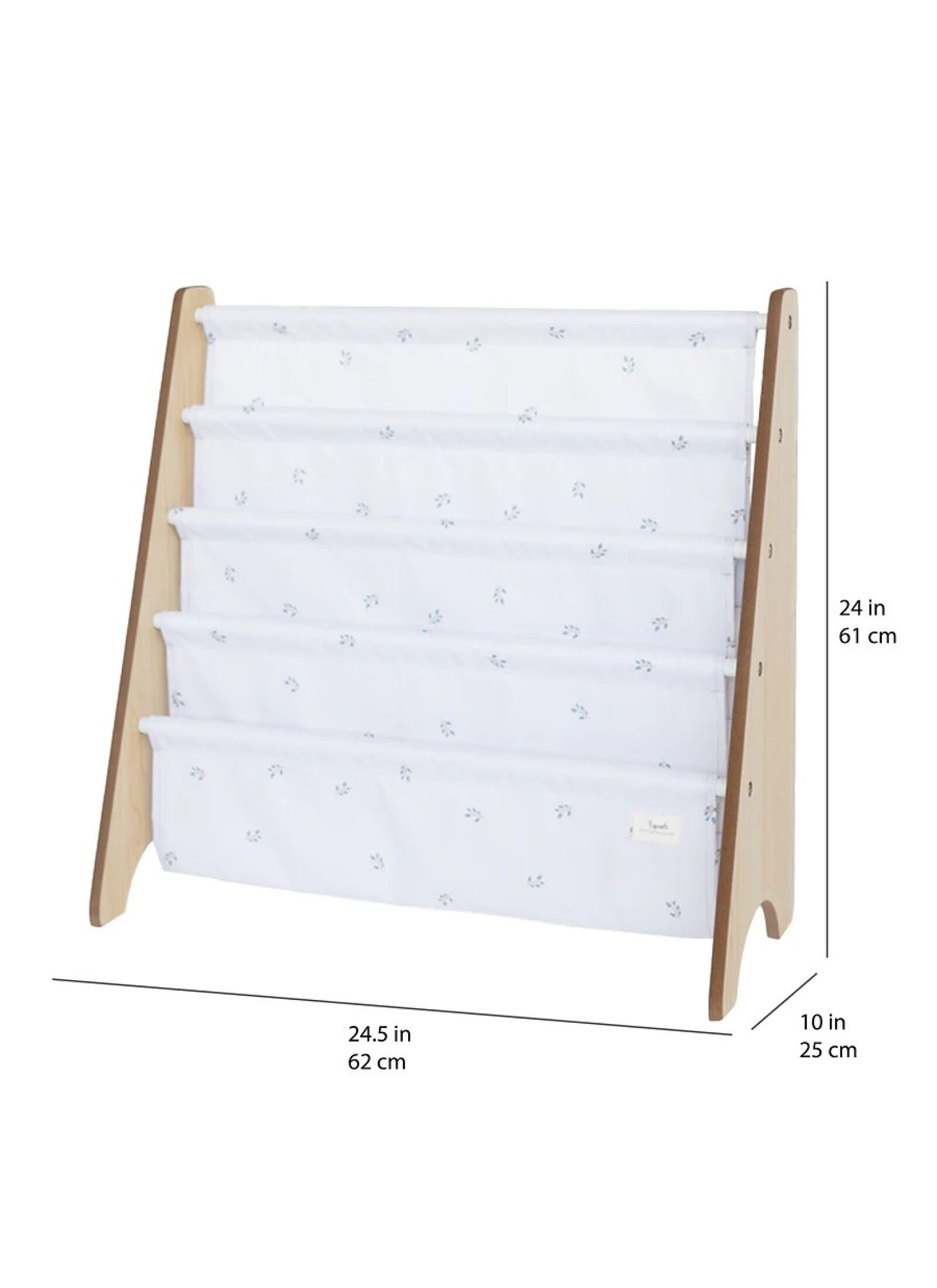 BOOK RACK IVORY
