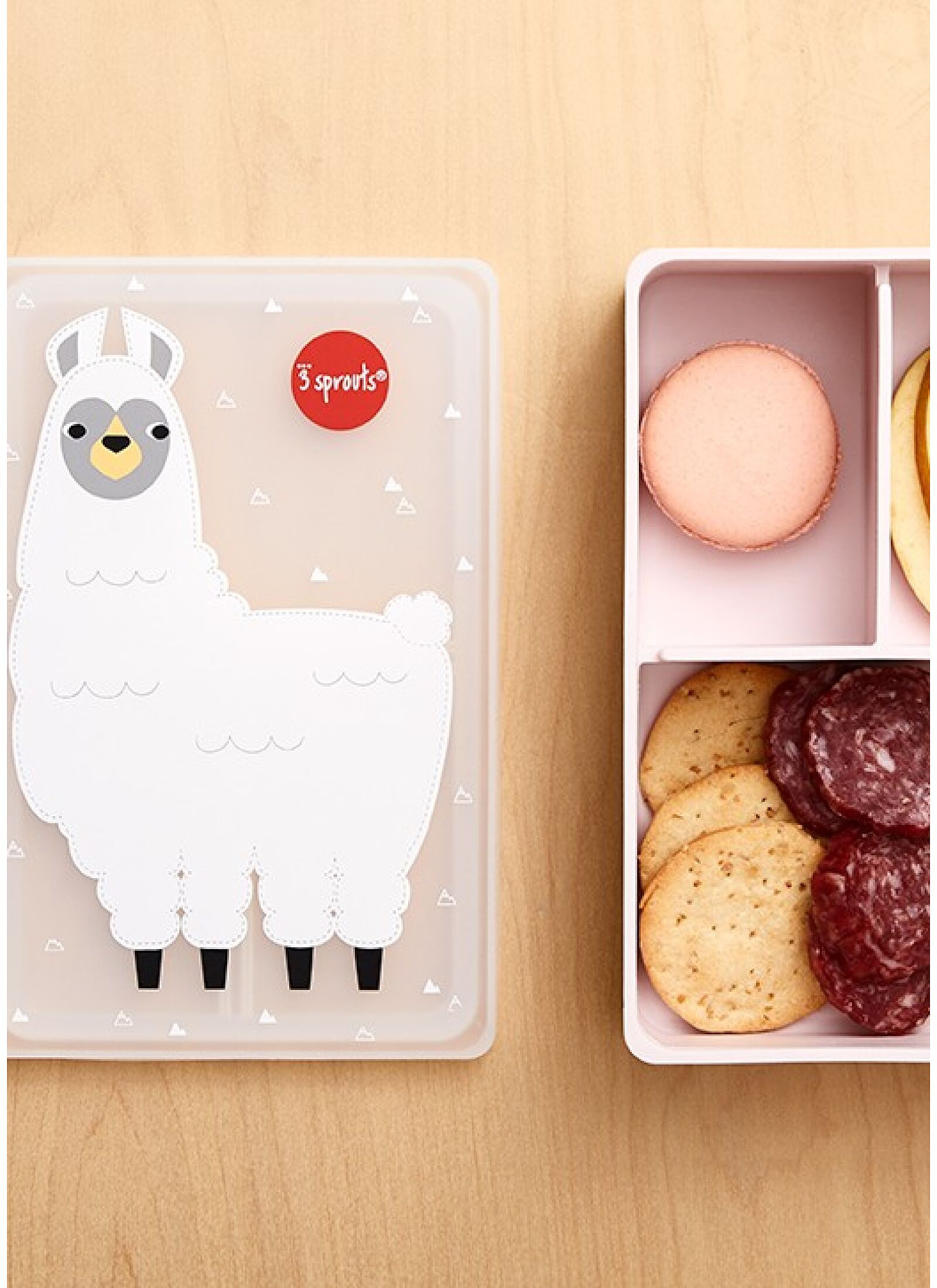 SILICONE BENTO BOX LLAMA