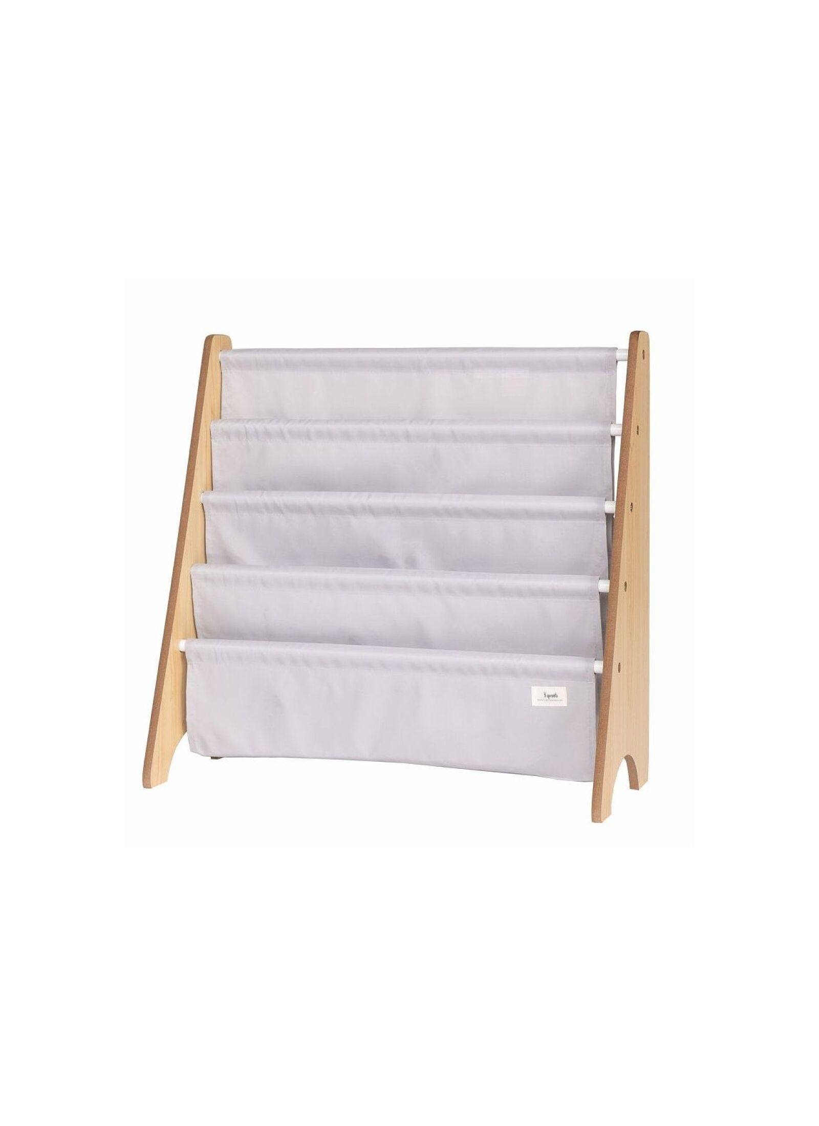 BOOK RACK GRAY