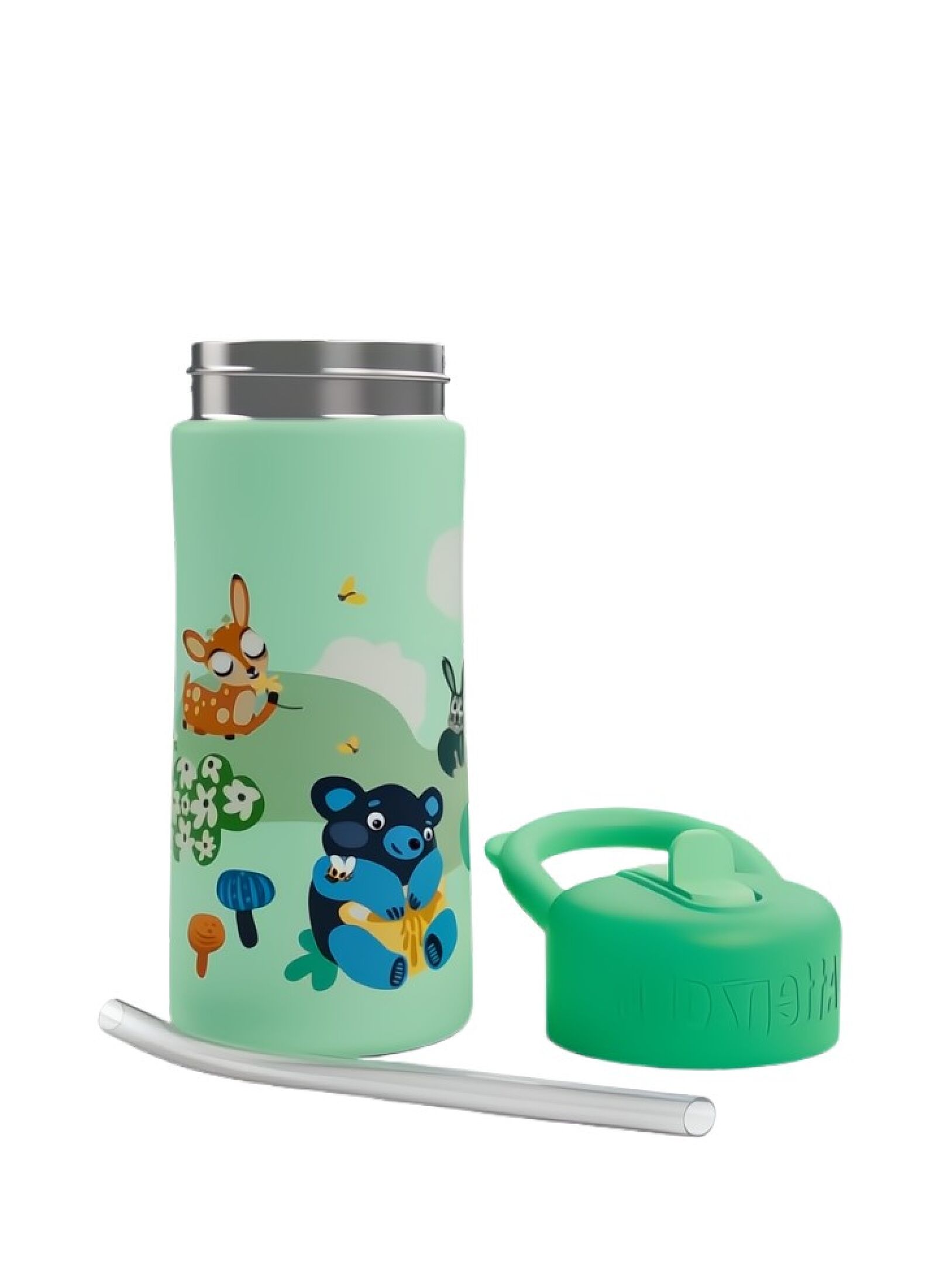 STAINLESS STEEL BOTTLE (430ML) MIGHTY MEADOW