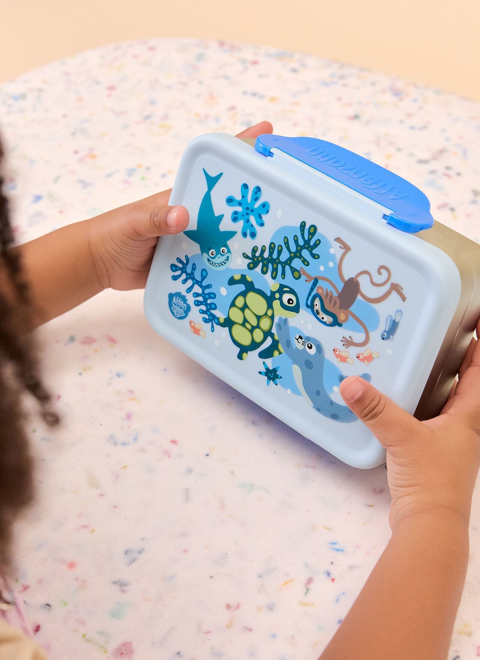 STAINLESS STEEL LUNCH BOX UNBELIEVABLE UNDERWATER WORLD