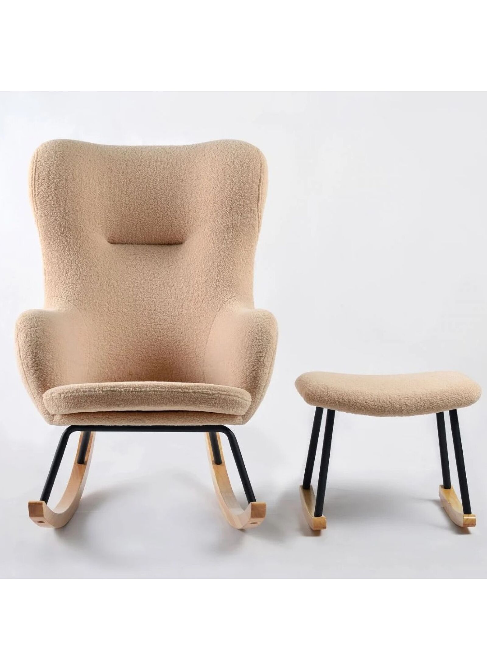 ROCKING CHAIR TEDDY BEIGE