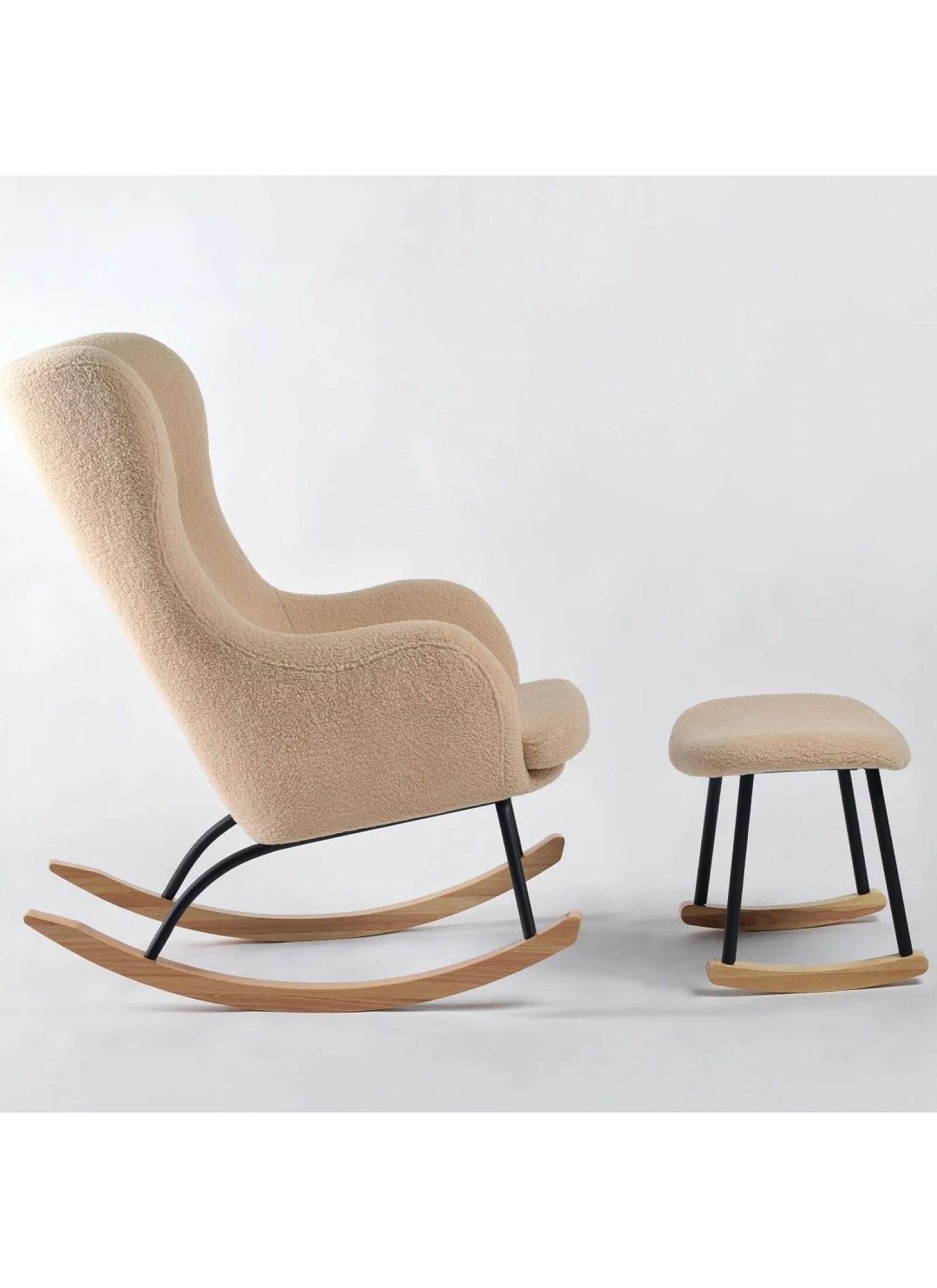 ROCKING CHAIR TEDDY BEIGE