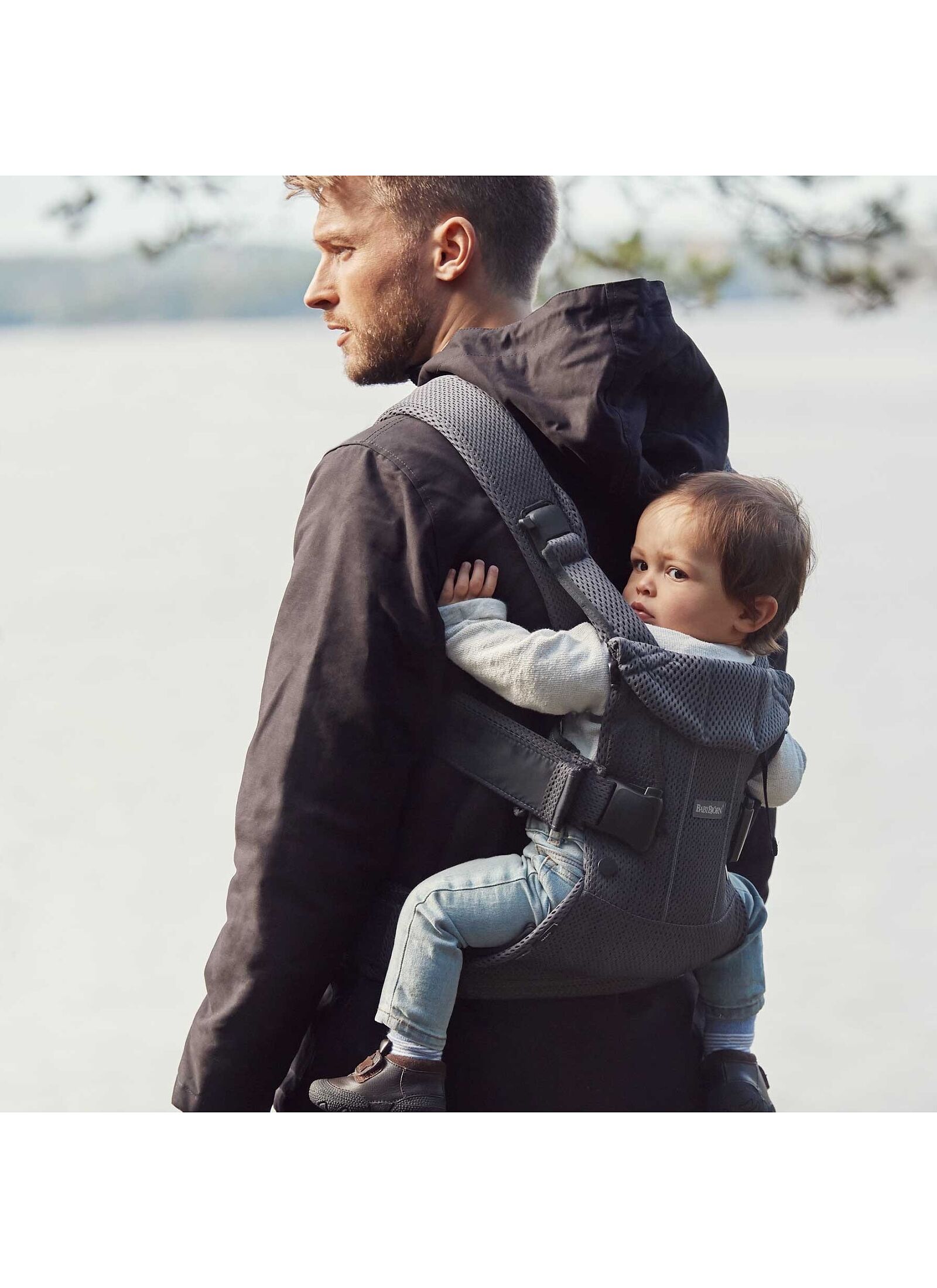 BABY CARRIER ONE MESH ANTHRACITE