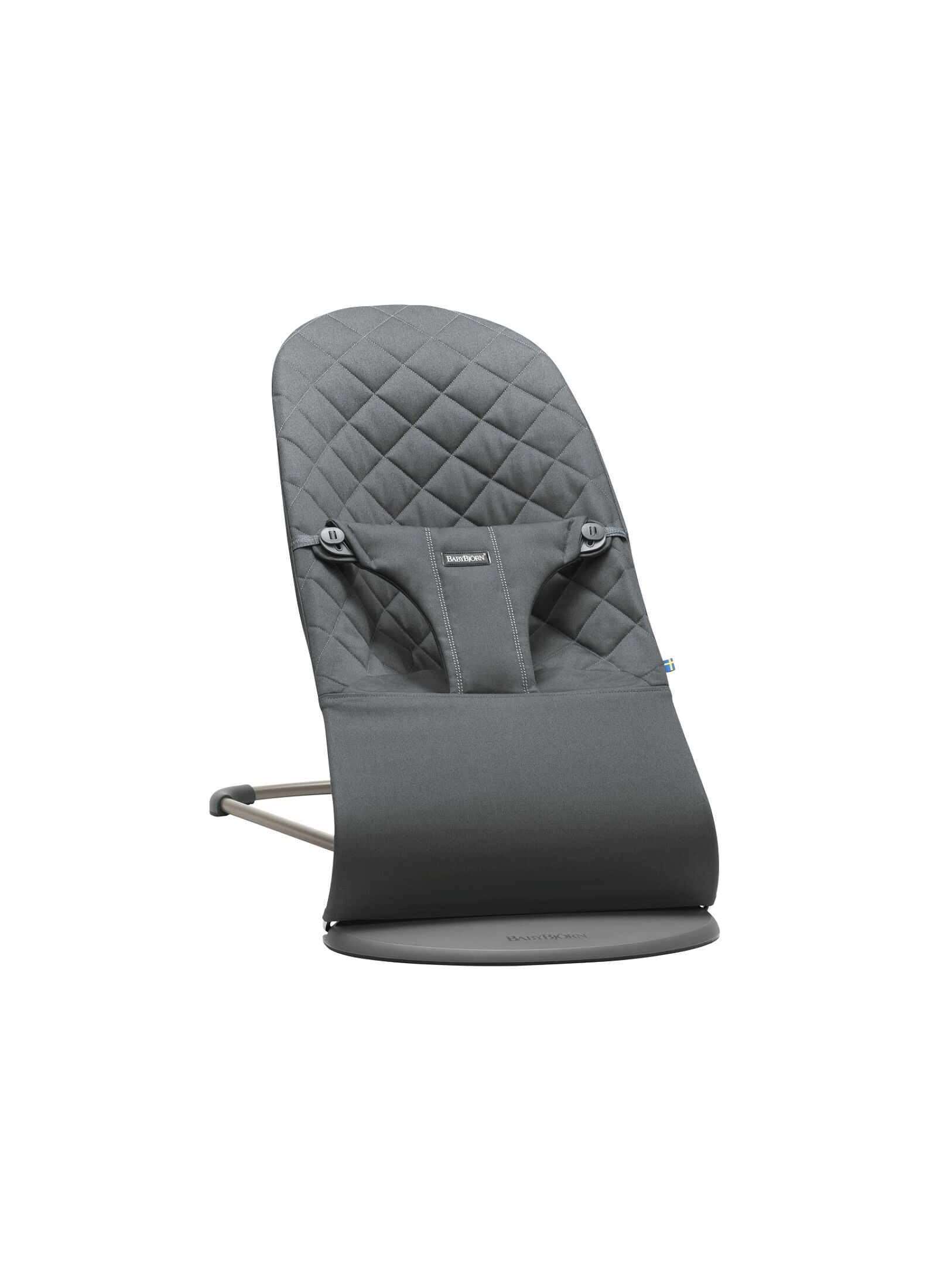 BABY BOUNCER BLISS COTTON ANTHRACITE