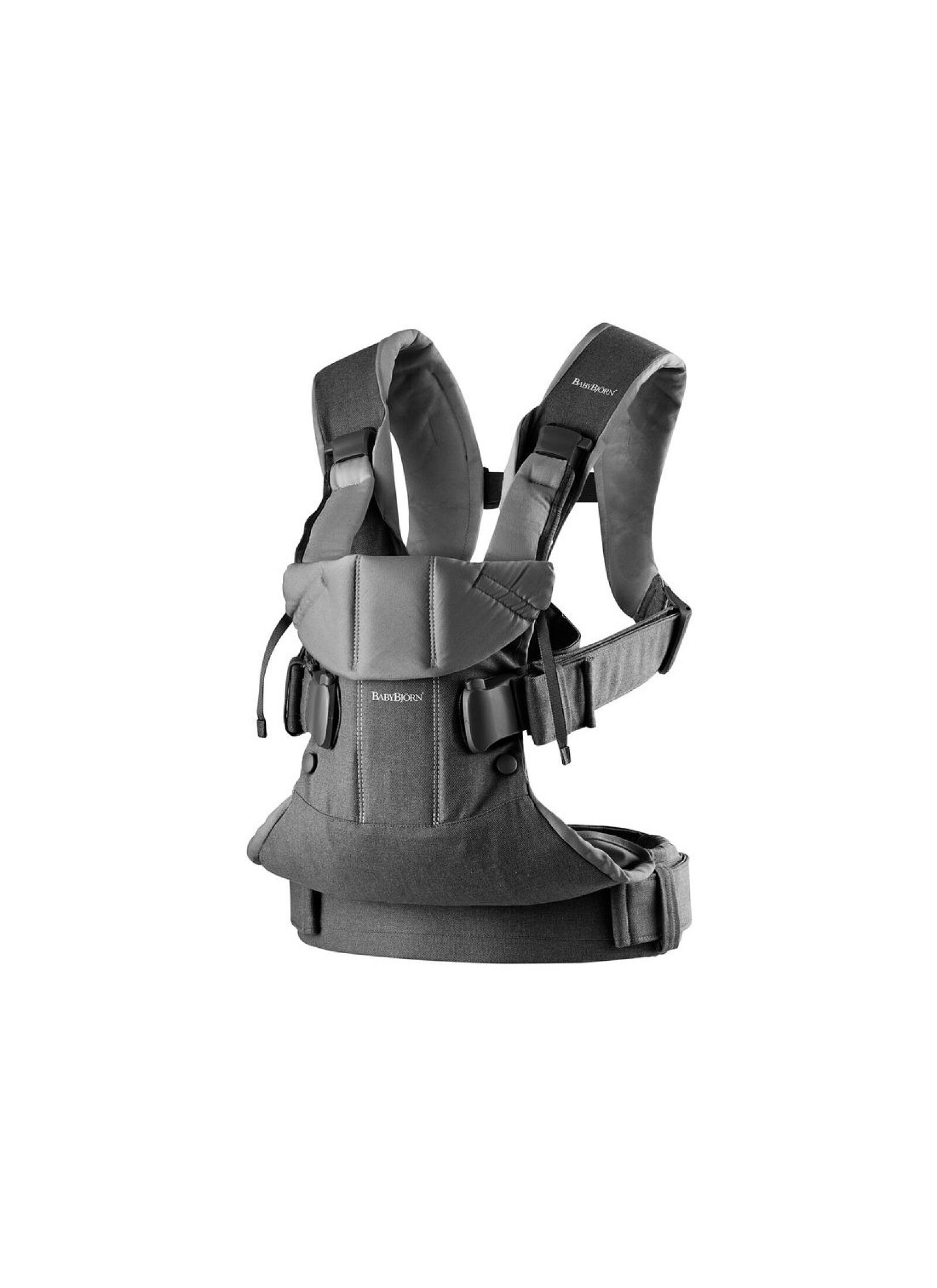 BABY CARRIER ONE WOVEN DENIM GREY / DARK GREY 