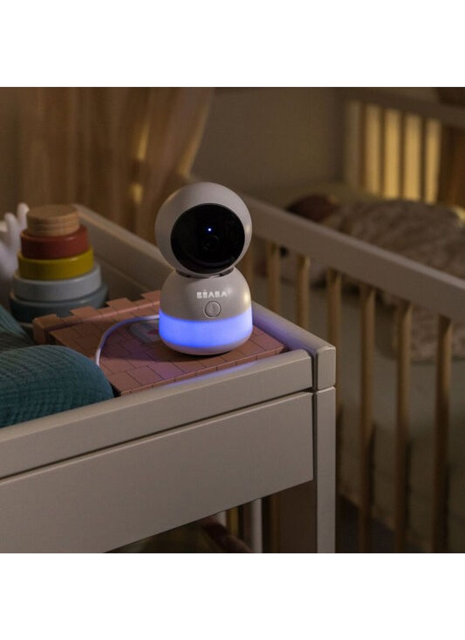 ZEN PREMIUM BABY INTERCOM WITH 360° CAMERA &AMP; SCREEN WHITE