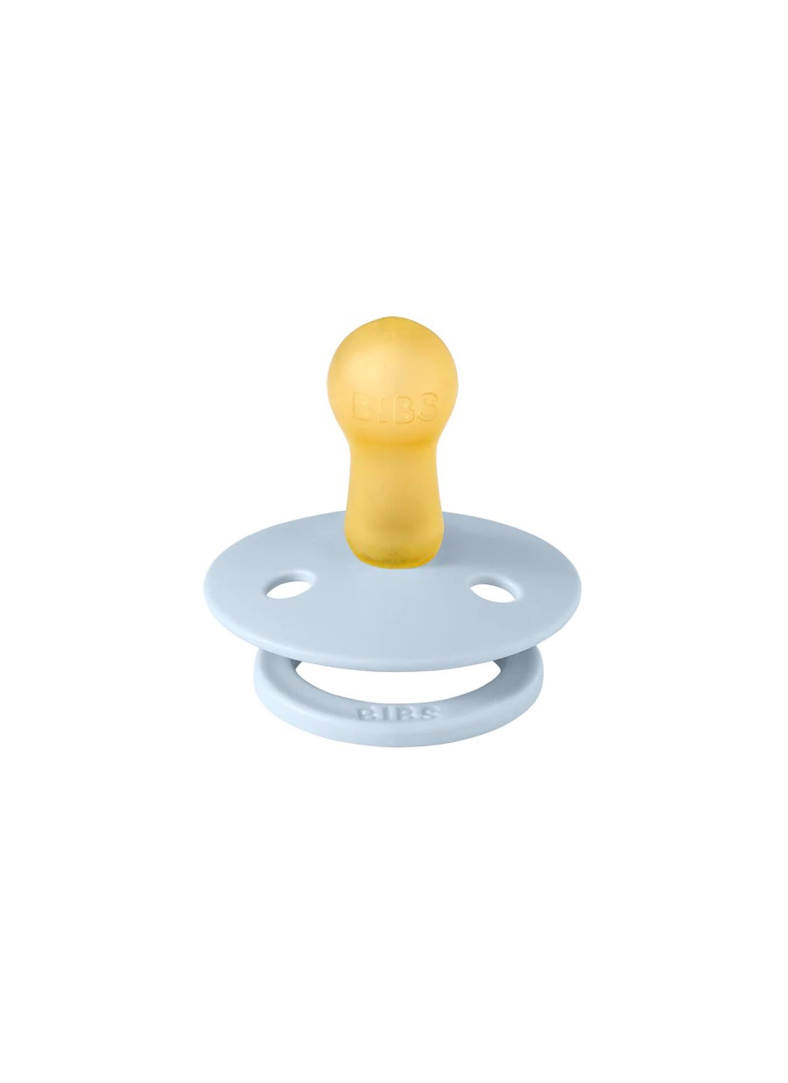 PACIFIER 2PCS COLOUR IRON-BABY BLUE