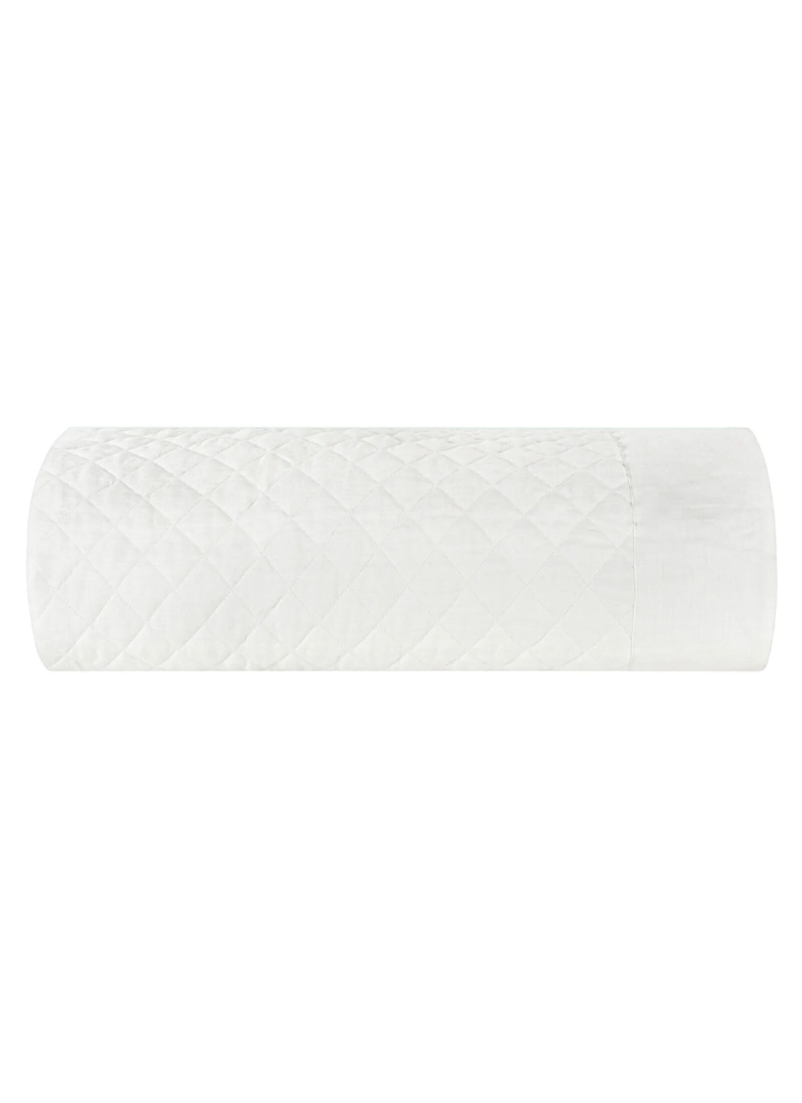 DOUBLE QUILT HUDSON LINEN WHITE