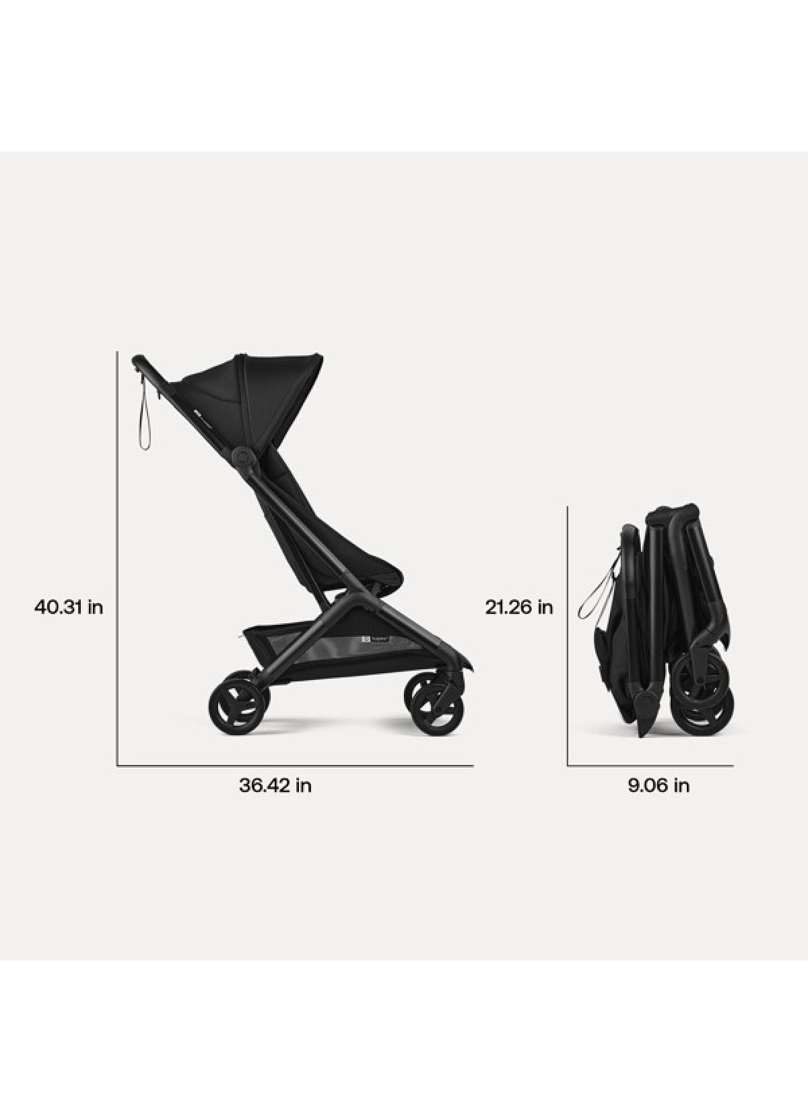 STROLLER BUTTERFLY 2 COMPLETE BLACK/DESERT TAUPE
