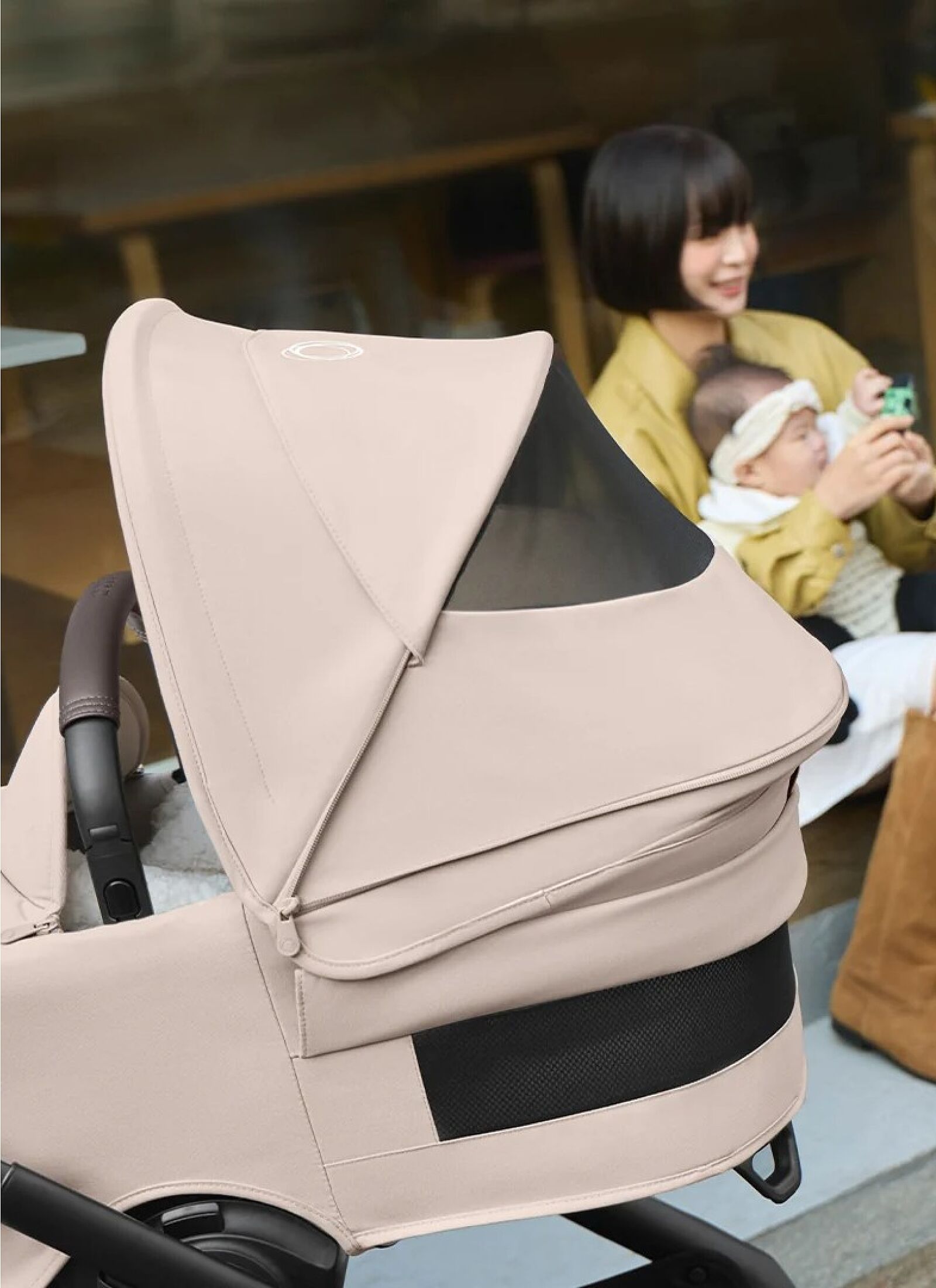 CARRYCOT DRAGONFLY COMPLETE MIDNIGHT BLACK