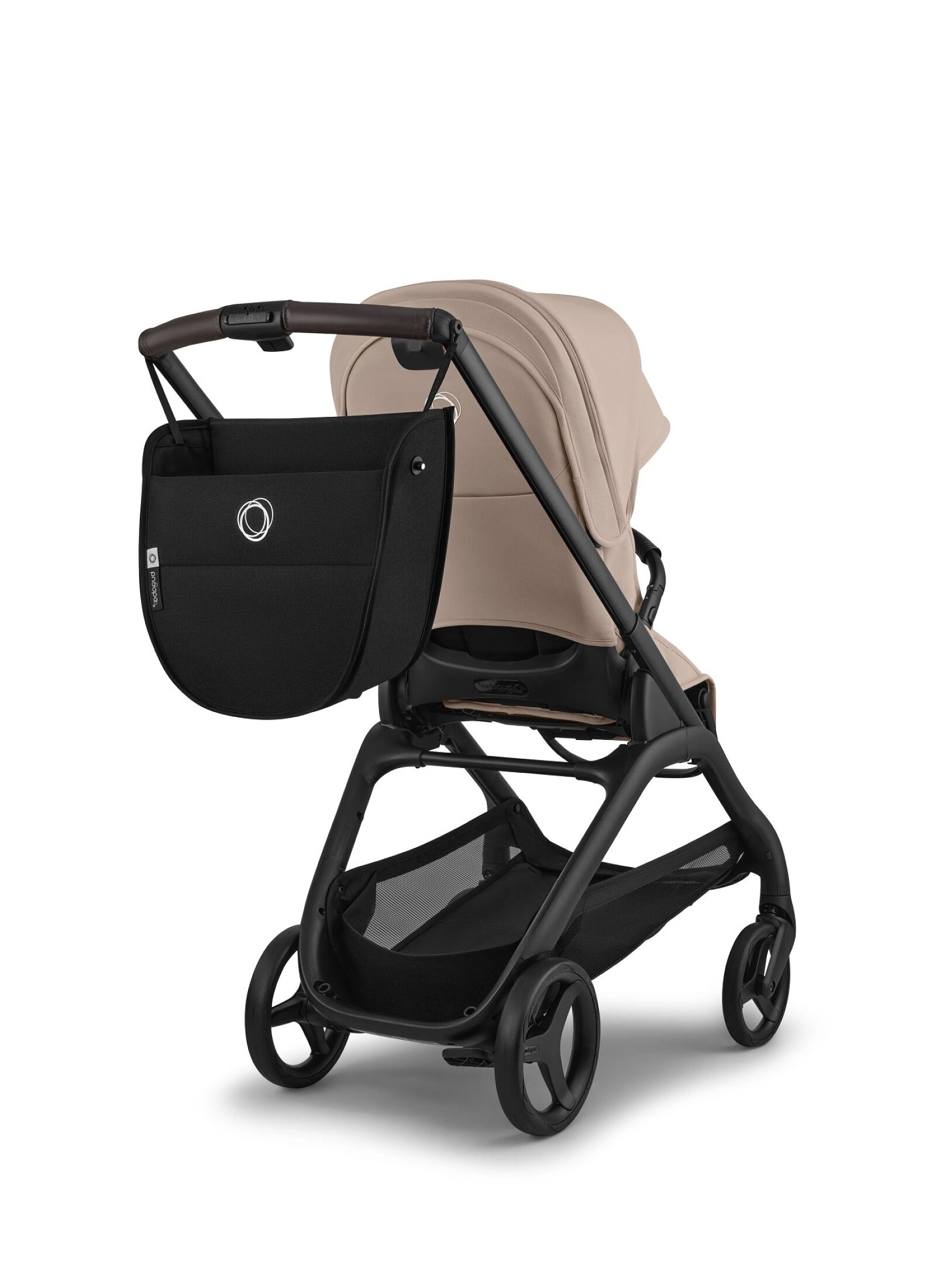 STROLLER DRAGONFLY PLUS COMPLETE BLACK/DESERT TAUPE