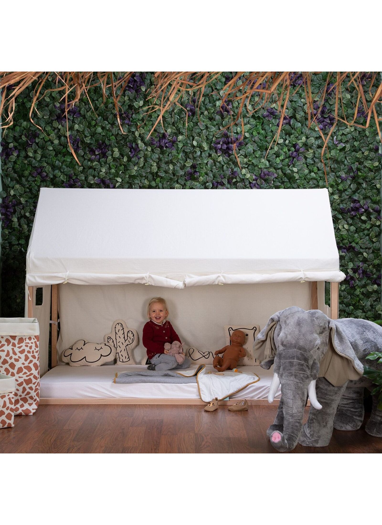 BED FRAME HOUSE NATURAL (90X200)