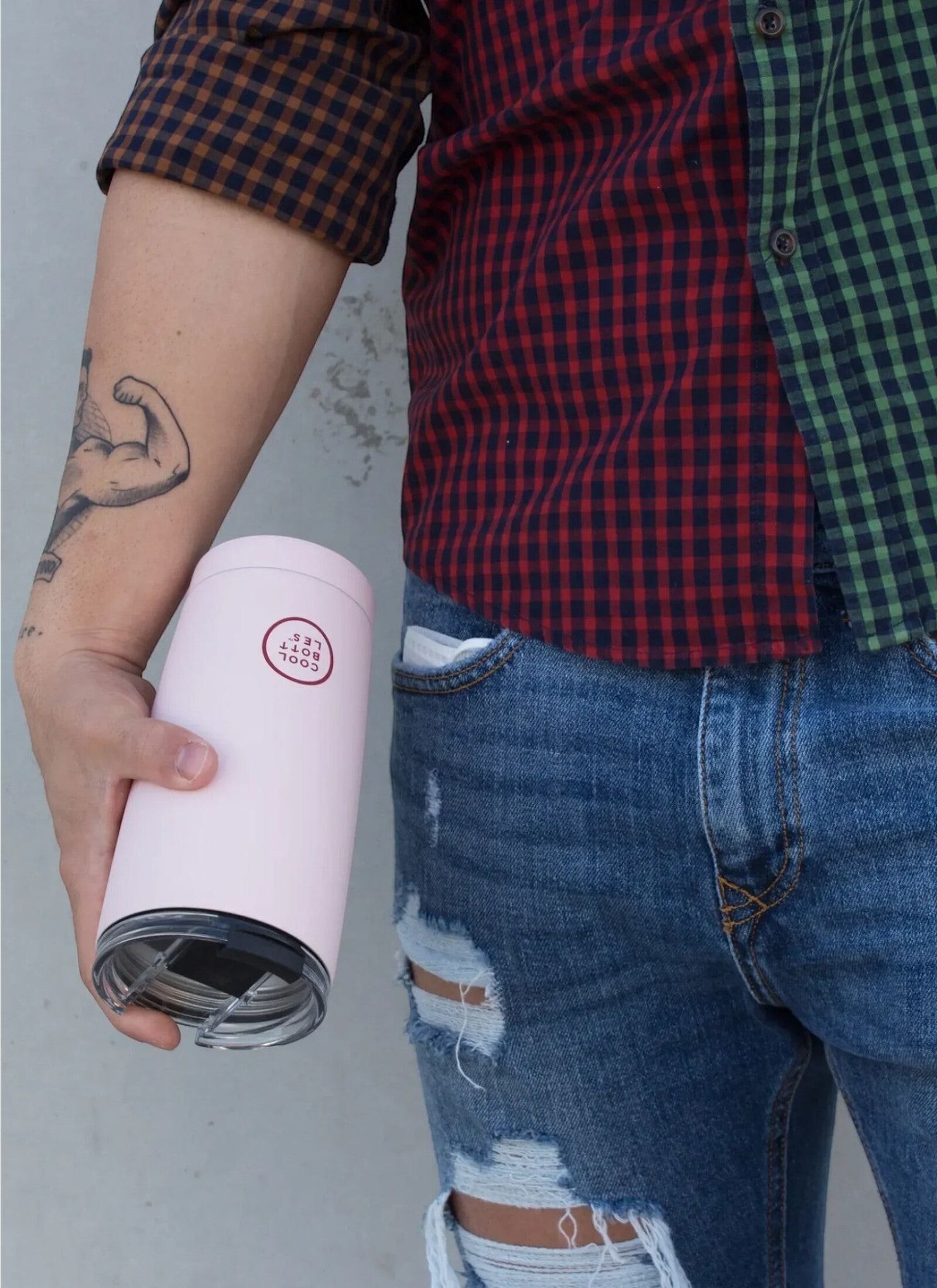 CUP THERMOS (330ML) BABY PINK