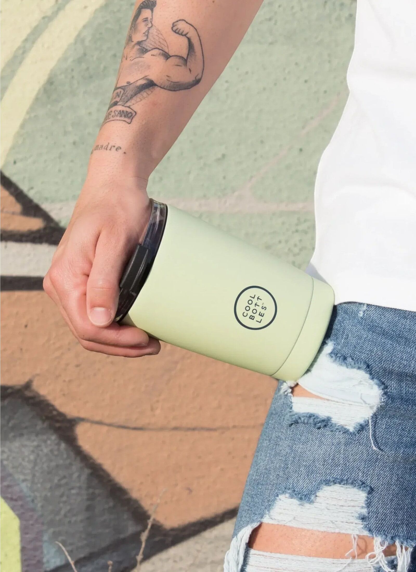 CUP THERMOS (330ML) GREEN