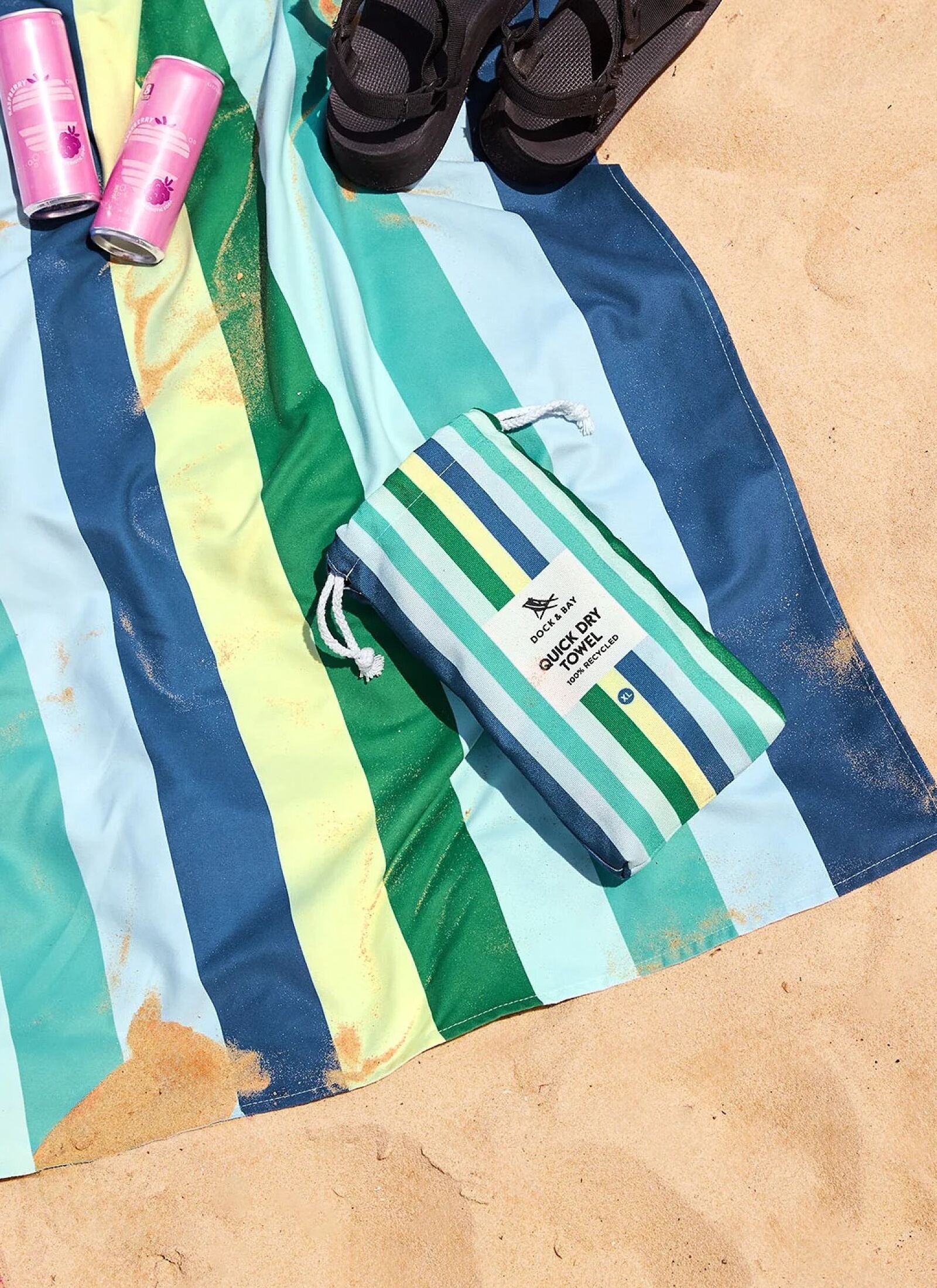 BEACH TOWEL COOL LAGOON