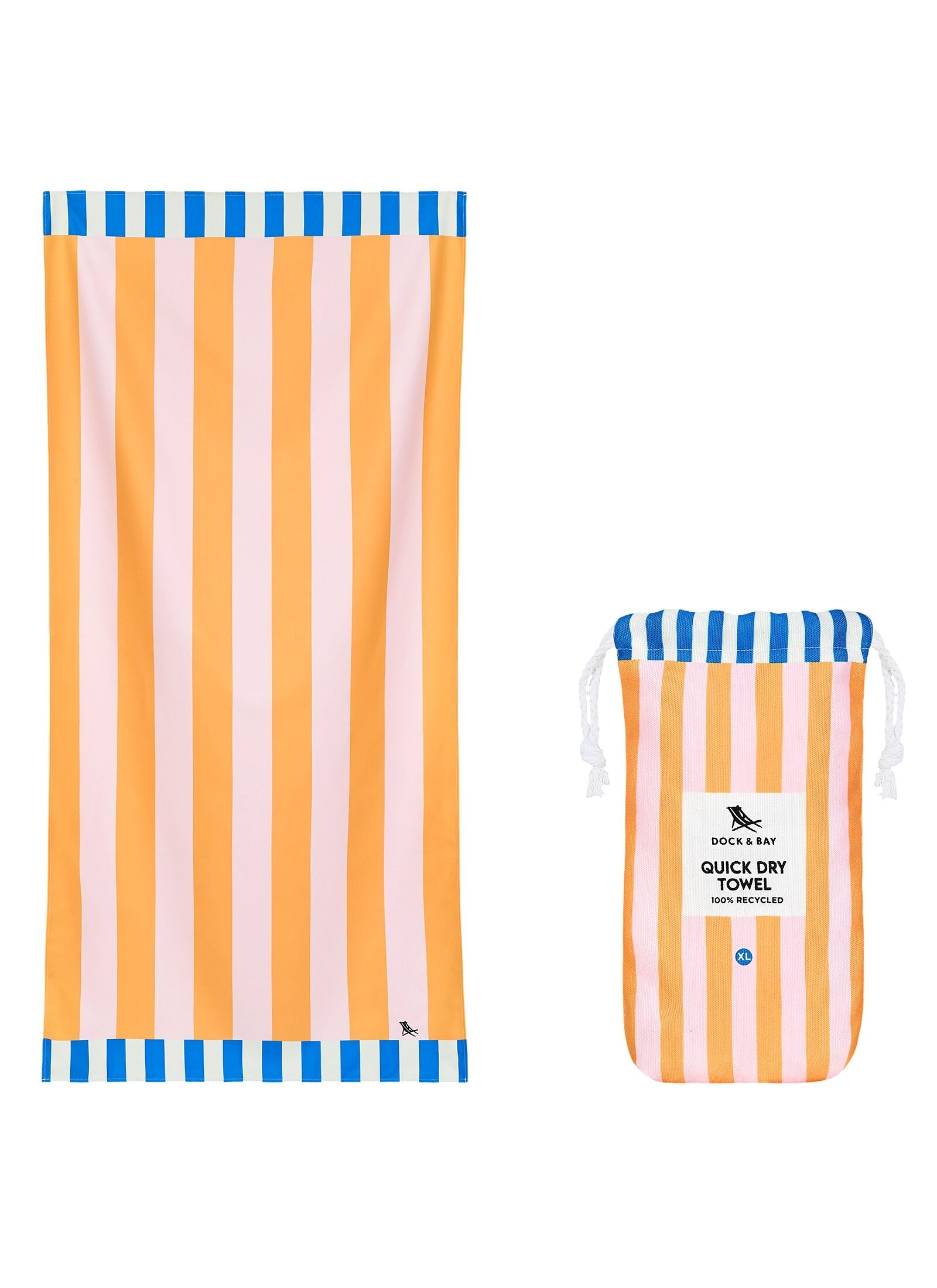 BEACH TOWEL MELLOW YELLOW