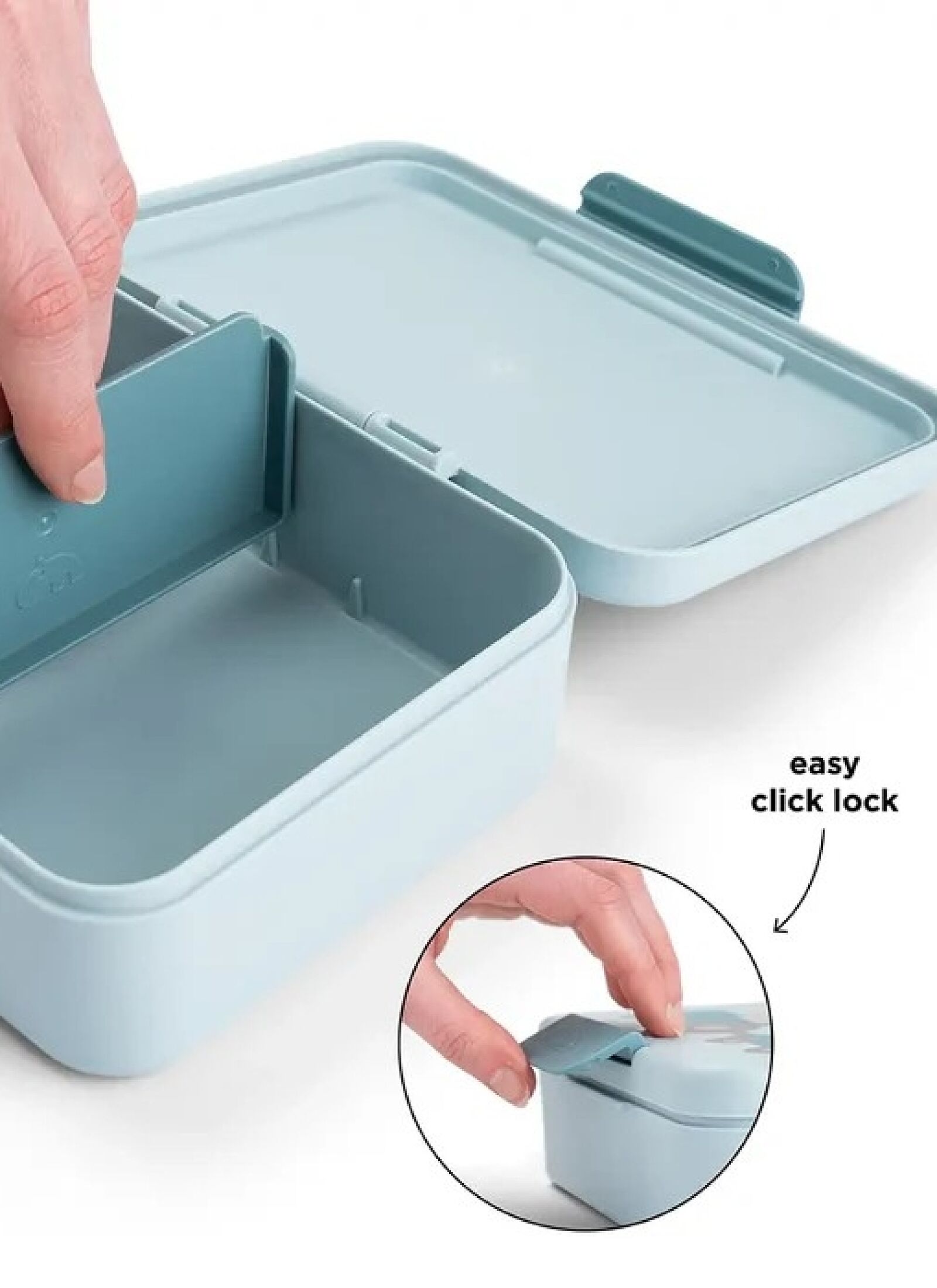 LUNCH BOX TINY FARM BLUE