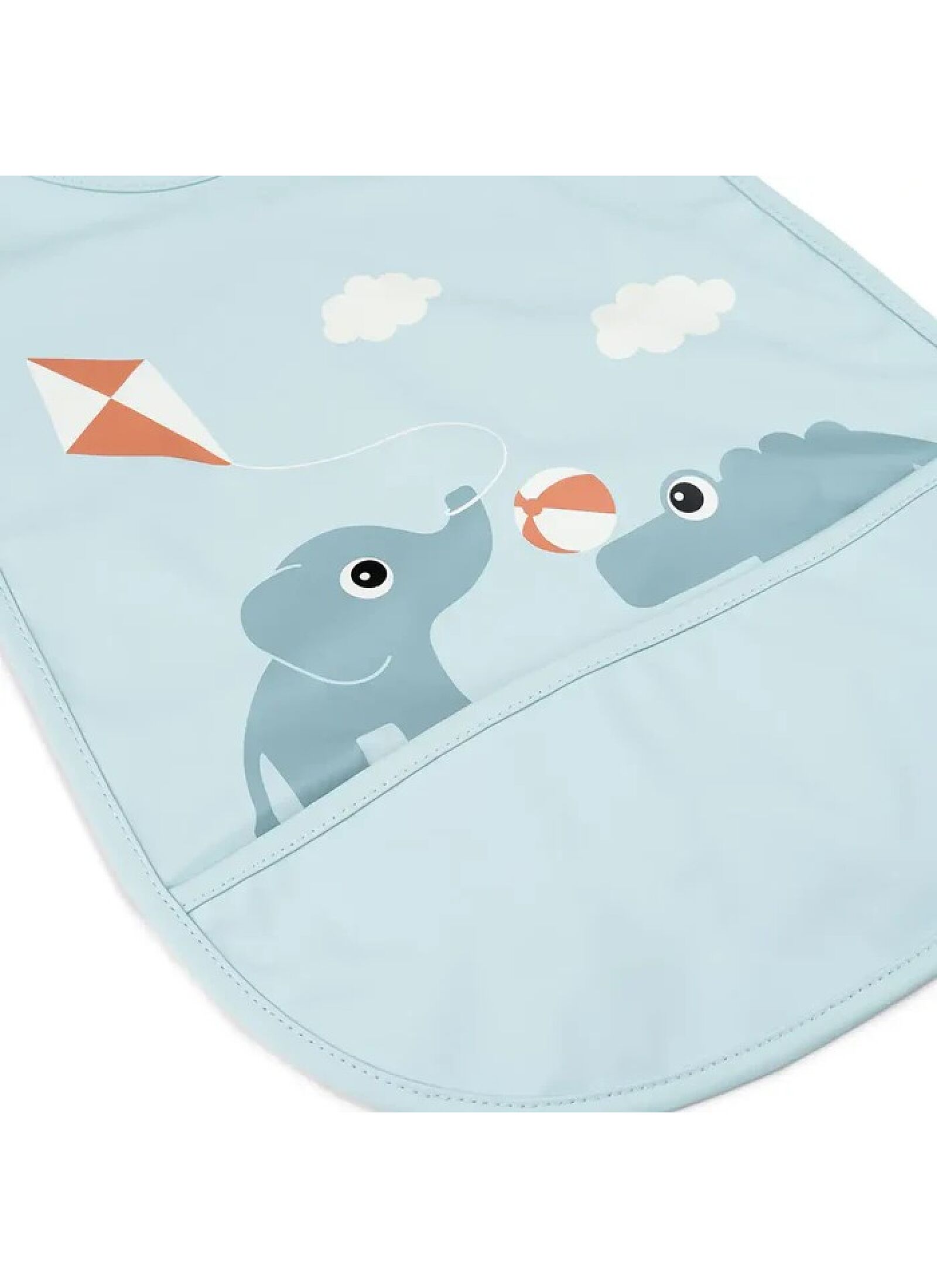BABY BIB PLAYGROUND BLUE