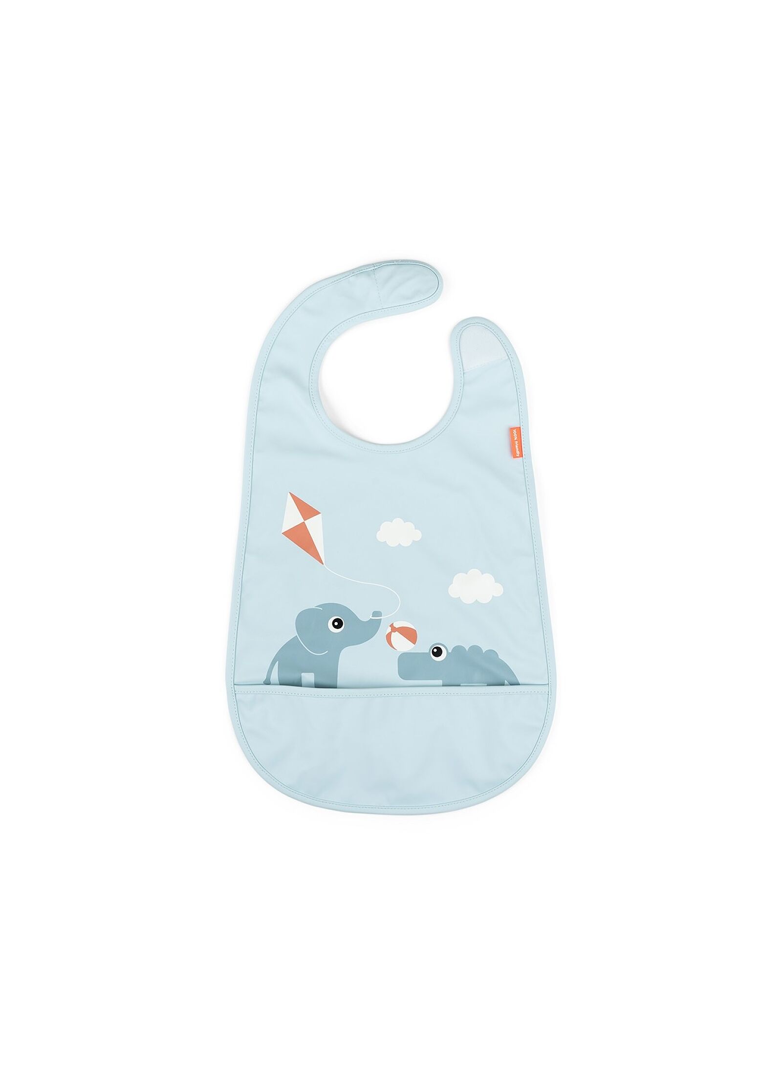 BABY BIB PLAYGROUND BLUE