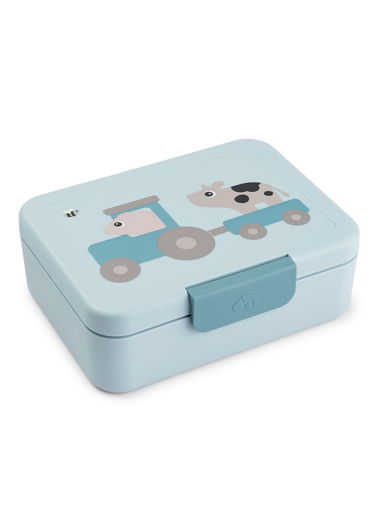 LUNCH BOX TINY FARM BLUE