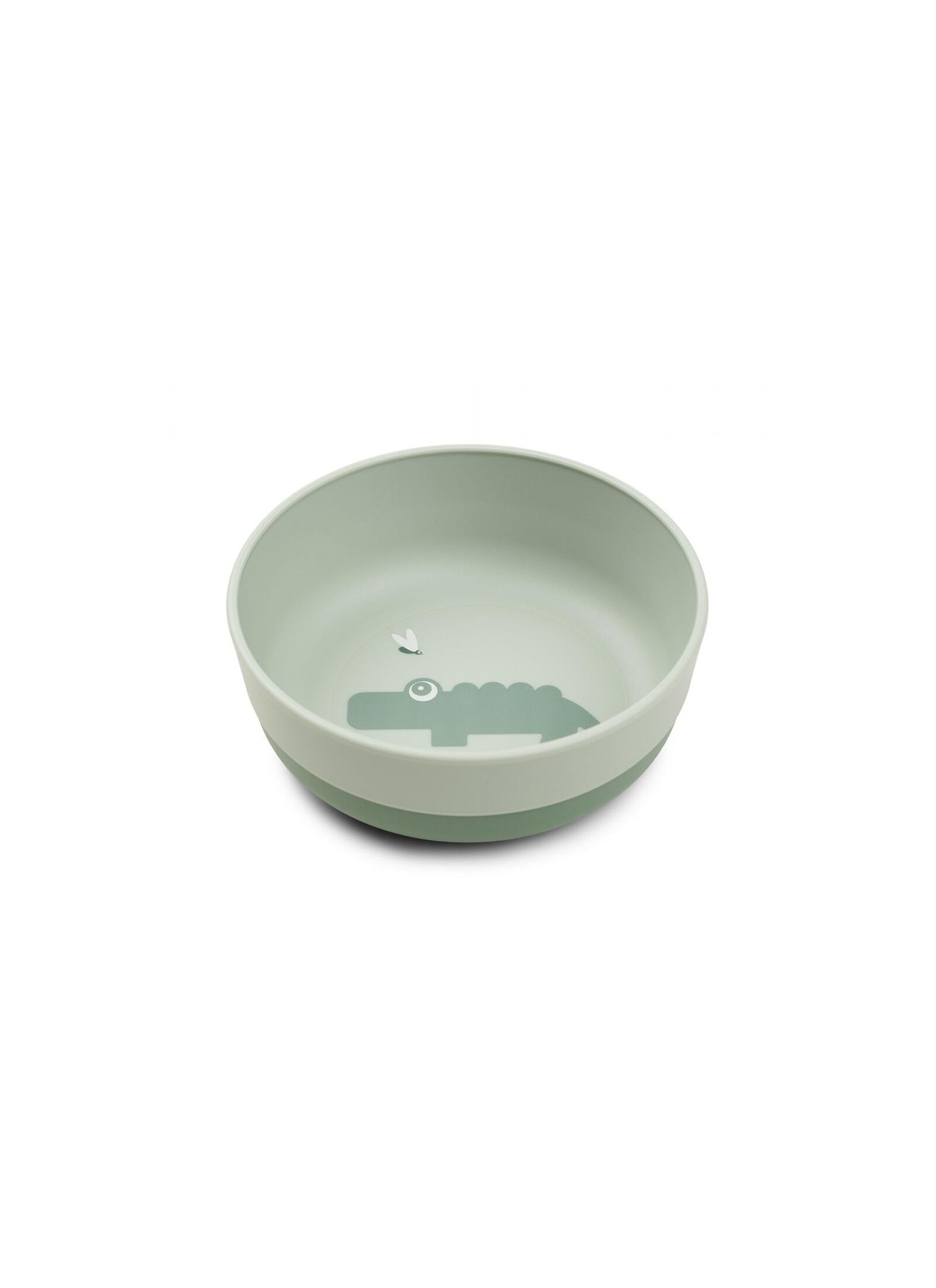 BOWL FOODIE HAPPY CLOUDS CROCO GREEN