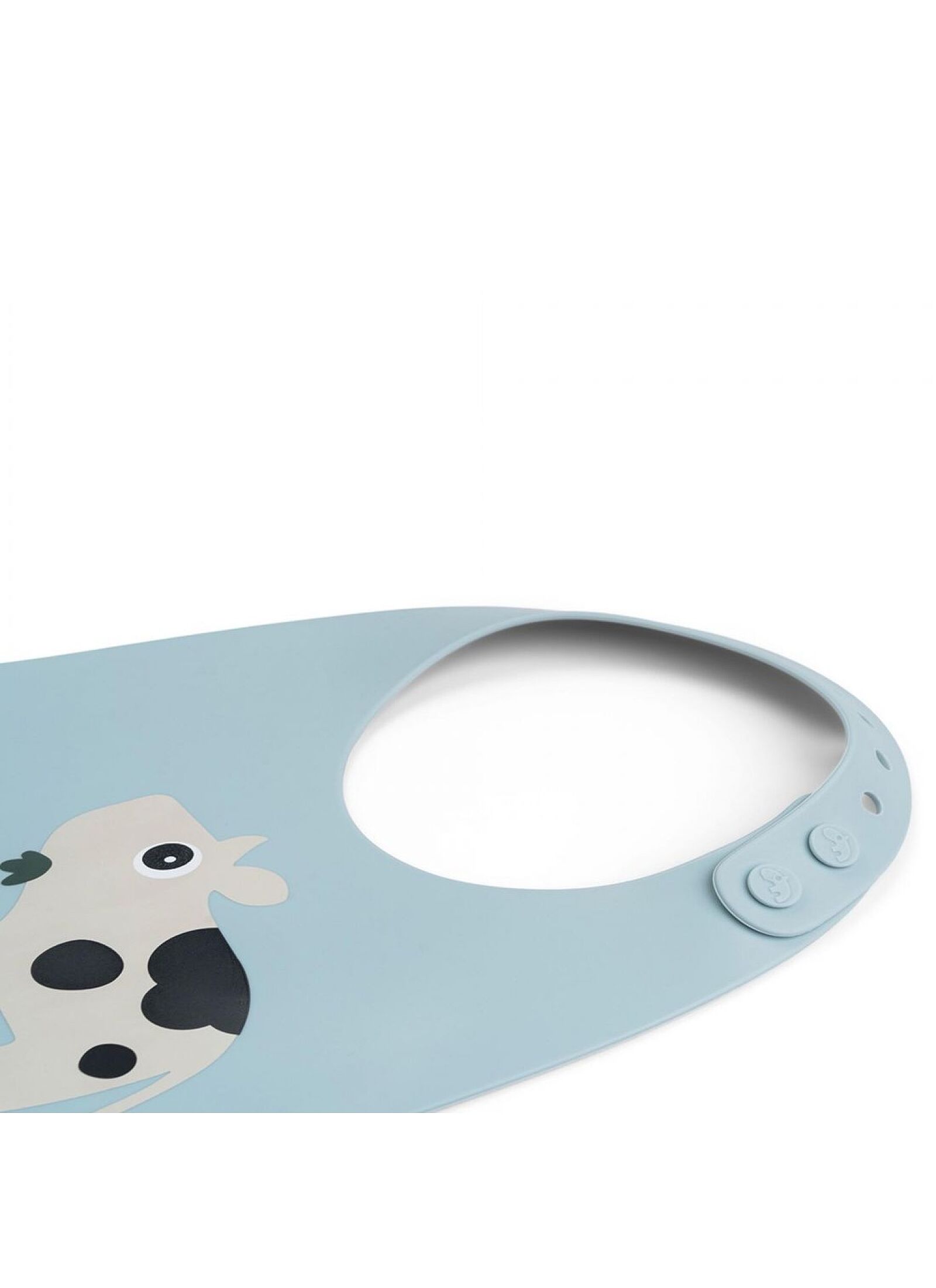 SILICONE BIB DOTTI BLUE