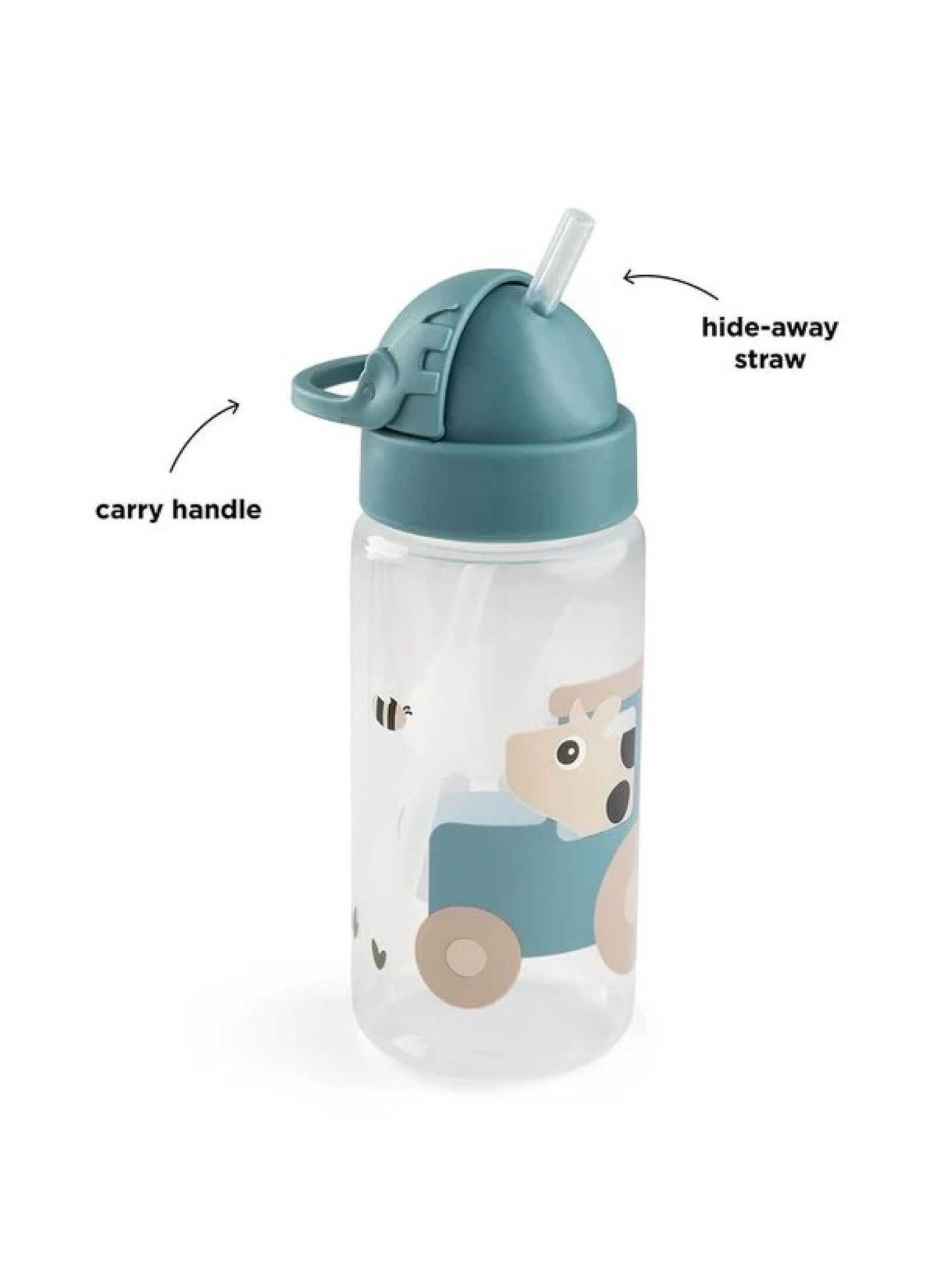 BOTTLE TINY FARM BLUE