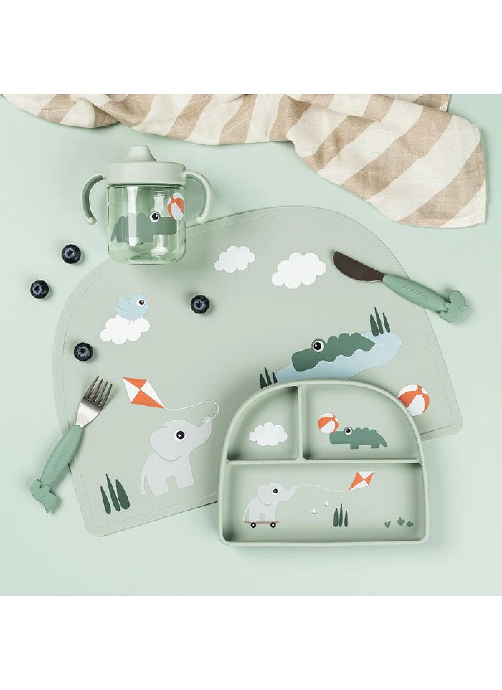 SPOUT CUP TINY FARM GREEN