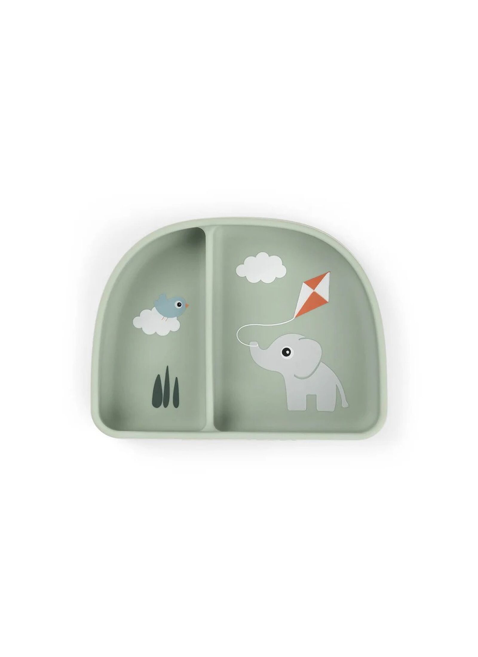 PLATE FOODIE PLAYGROUND GREEN