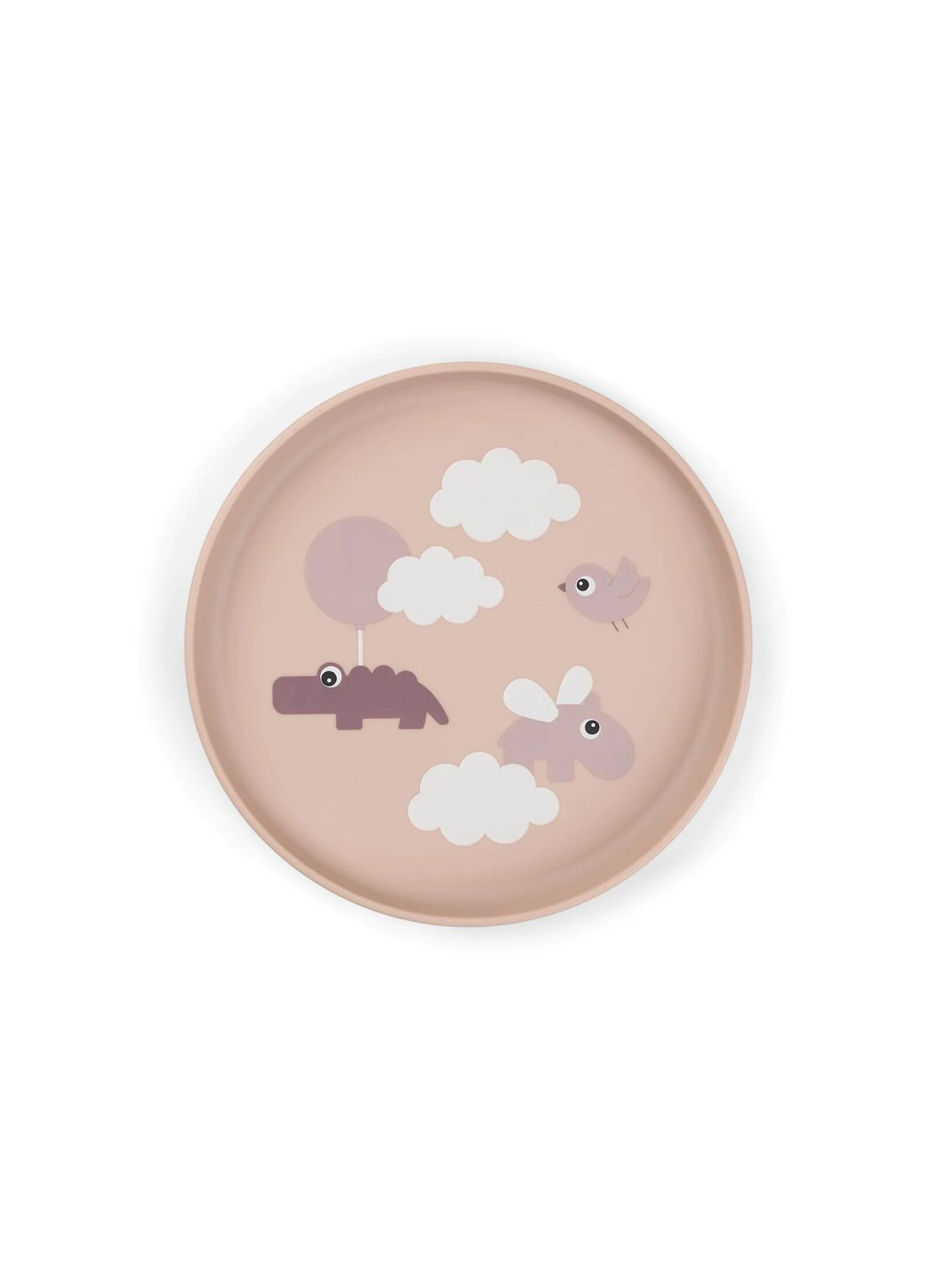 PLATE FOODIE HAPPY CLOUDS POWDER