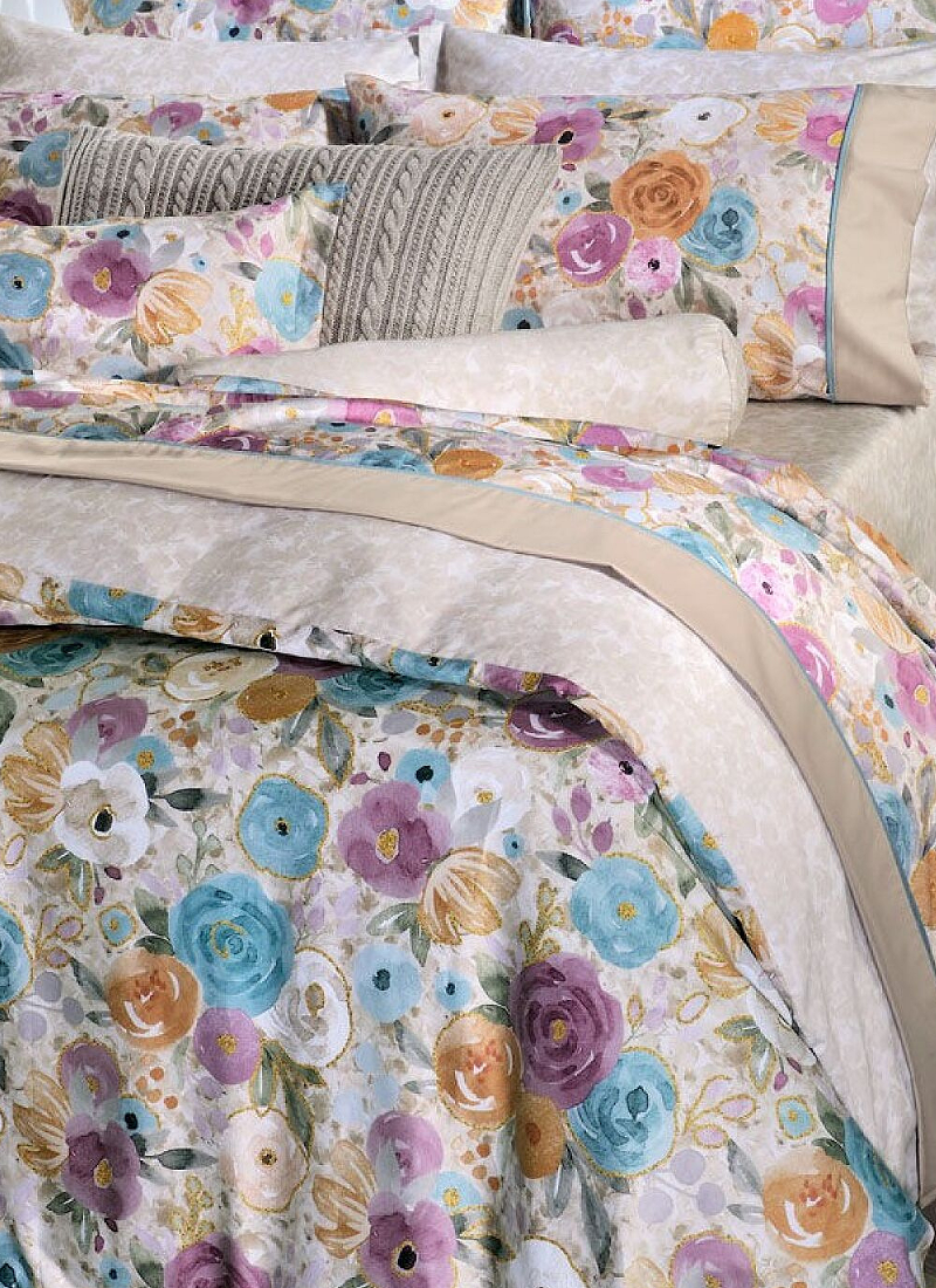 QUEEN DUVET COVER SET ANABELLE (S887)
