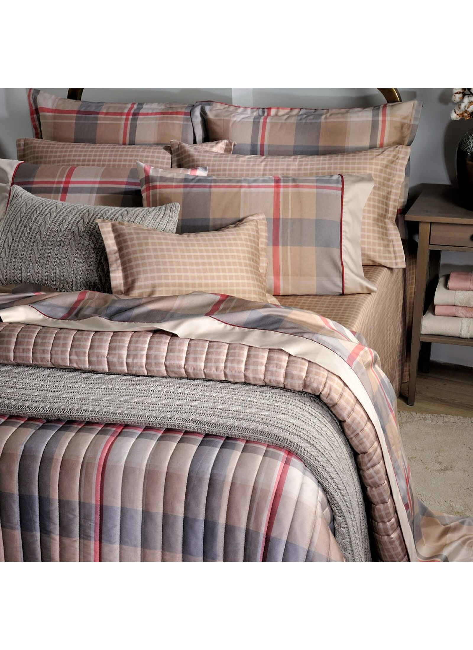 SINGLE DUVET COVER SET BRADY (S865)