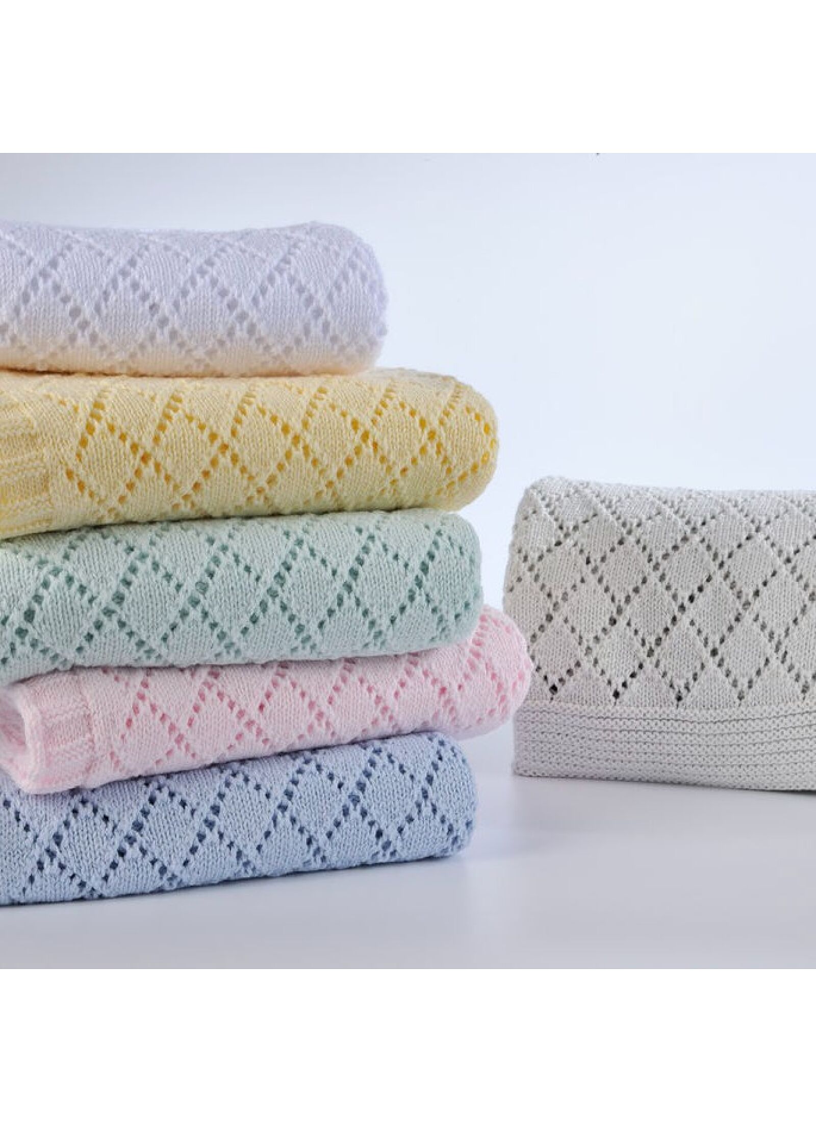 CRADLE BLANKET (75X100) 227 PINK