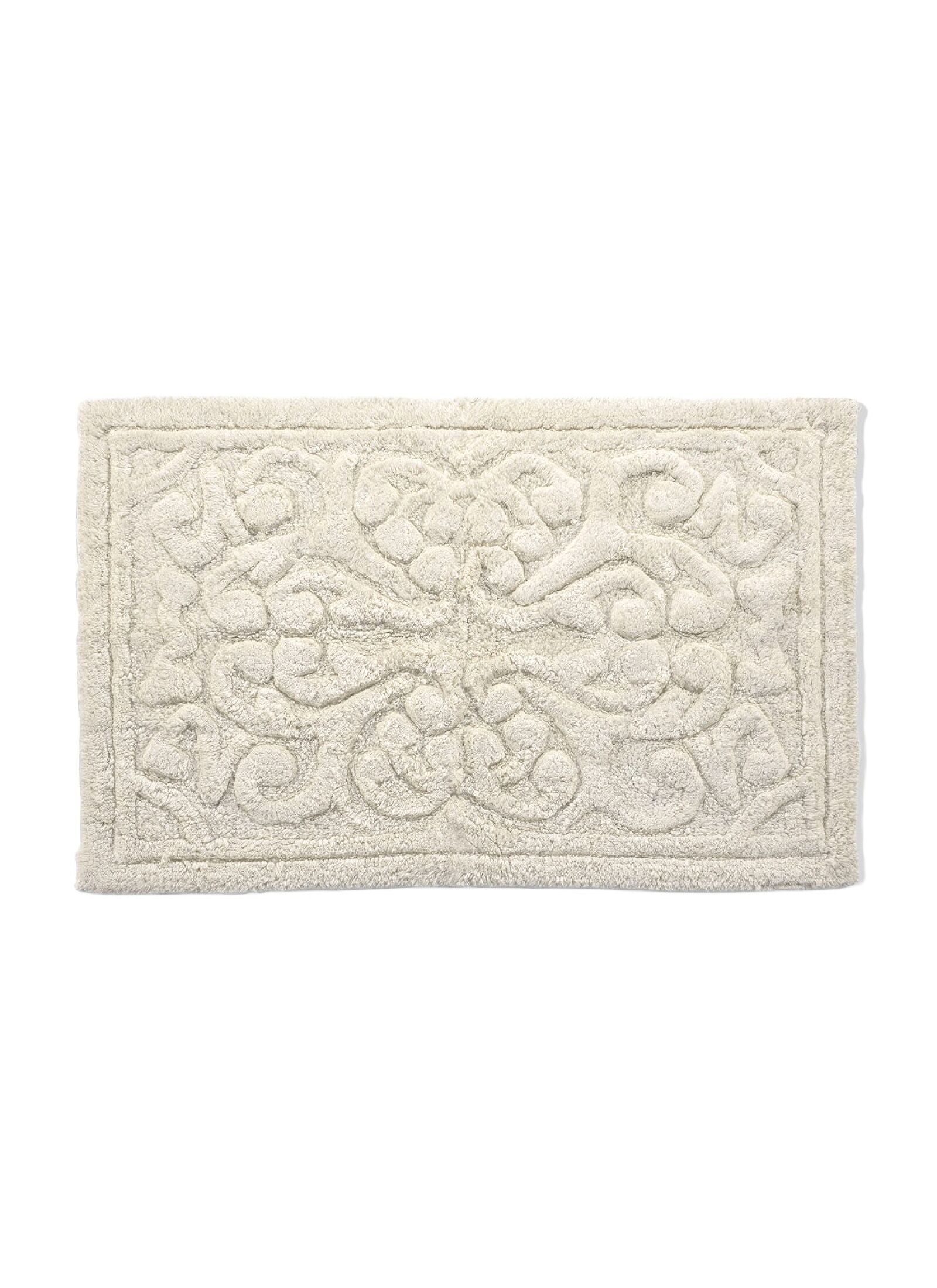 RUG TUFTED FLOWER IVORY