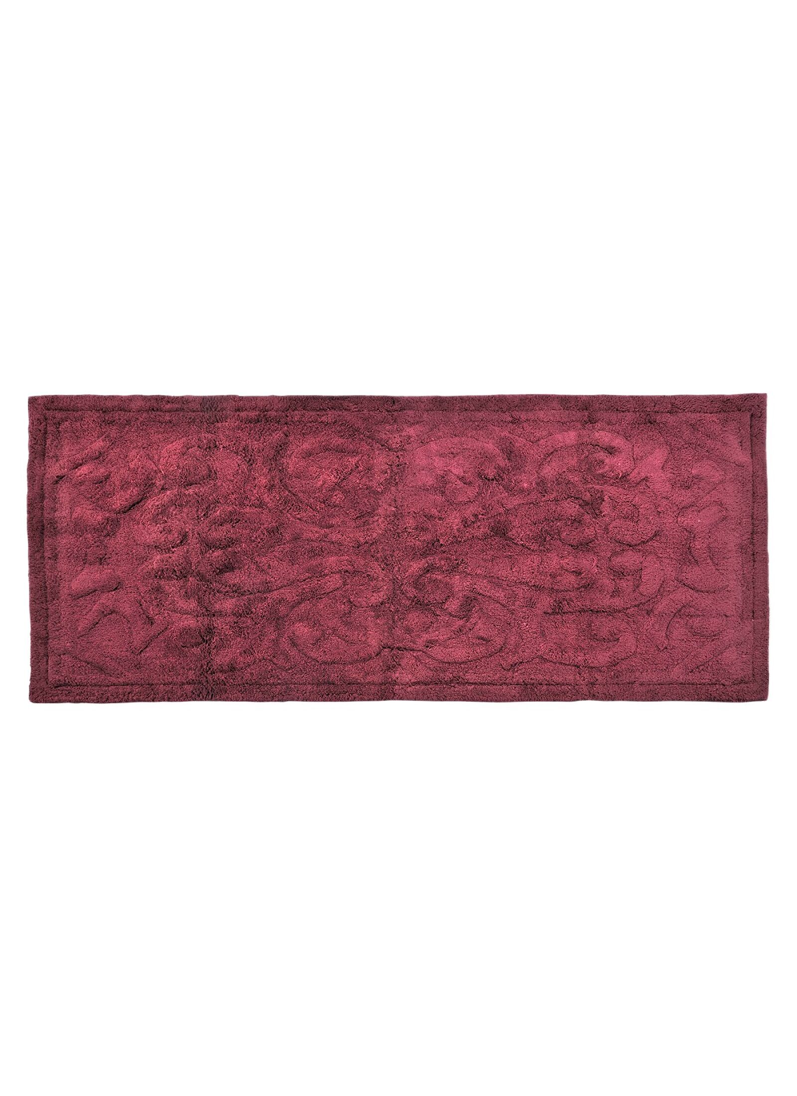 RUG TUFTED FLOWER MAUVE