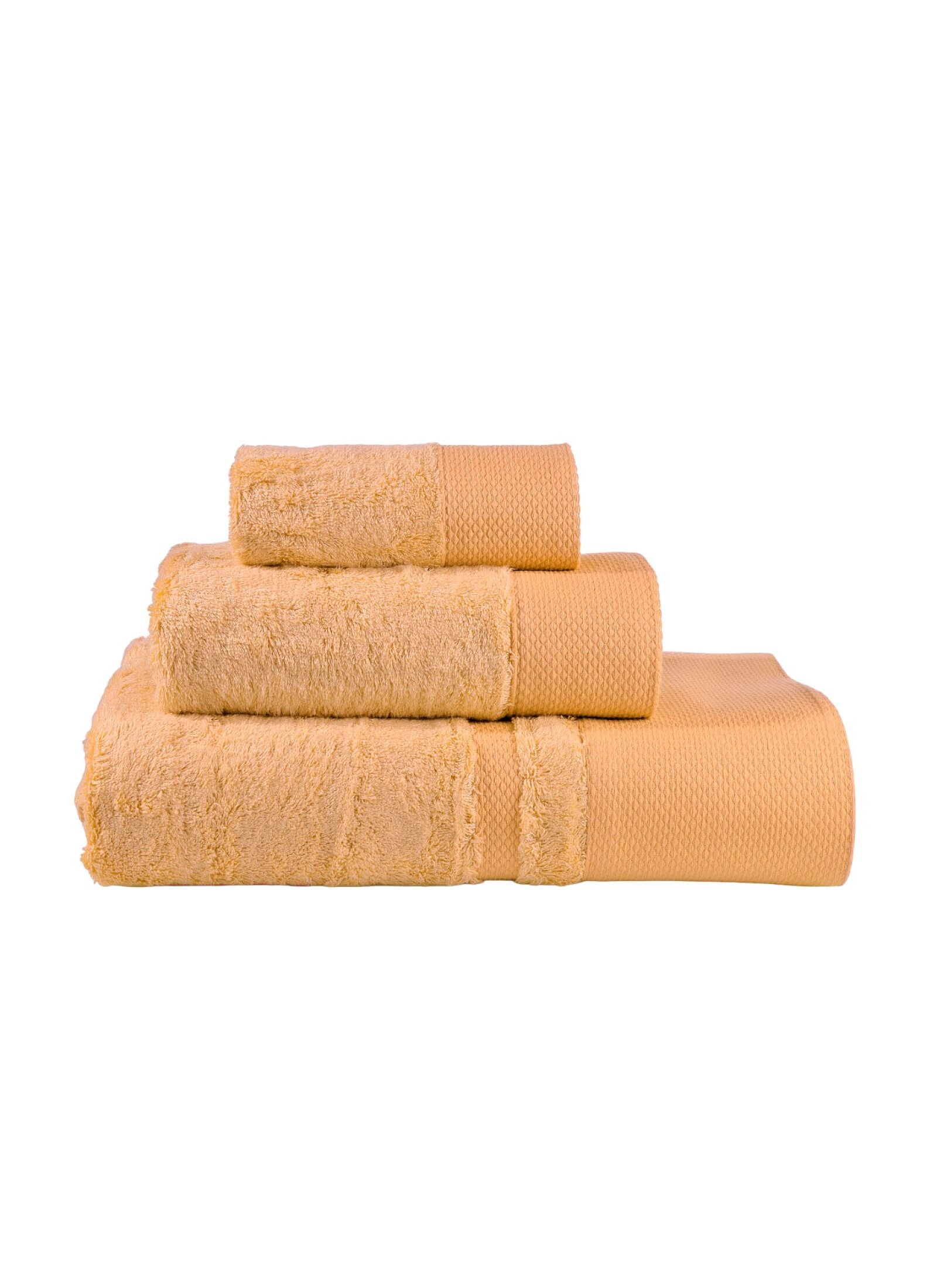 3 PC TOWEL SET NEW ROSA YELLOW