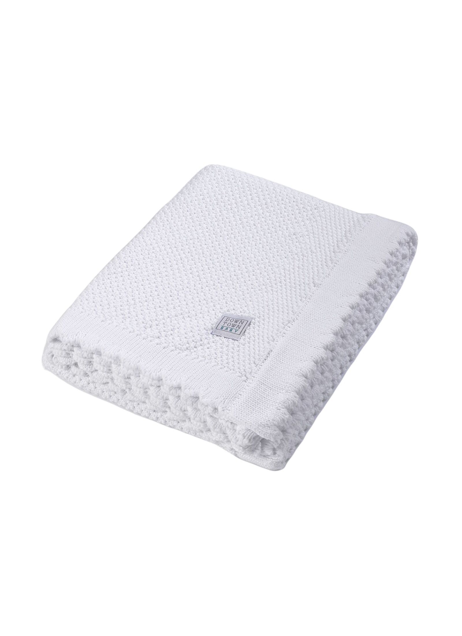CRIB BLANKET (90X120) 457 WHITE
