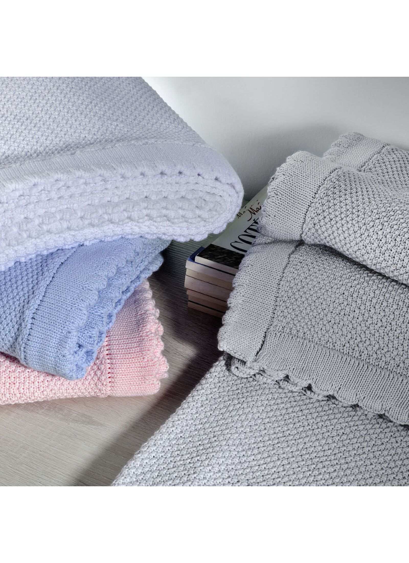 CRIB BLANKET (90X120) 457 PINK