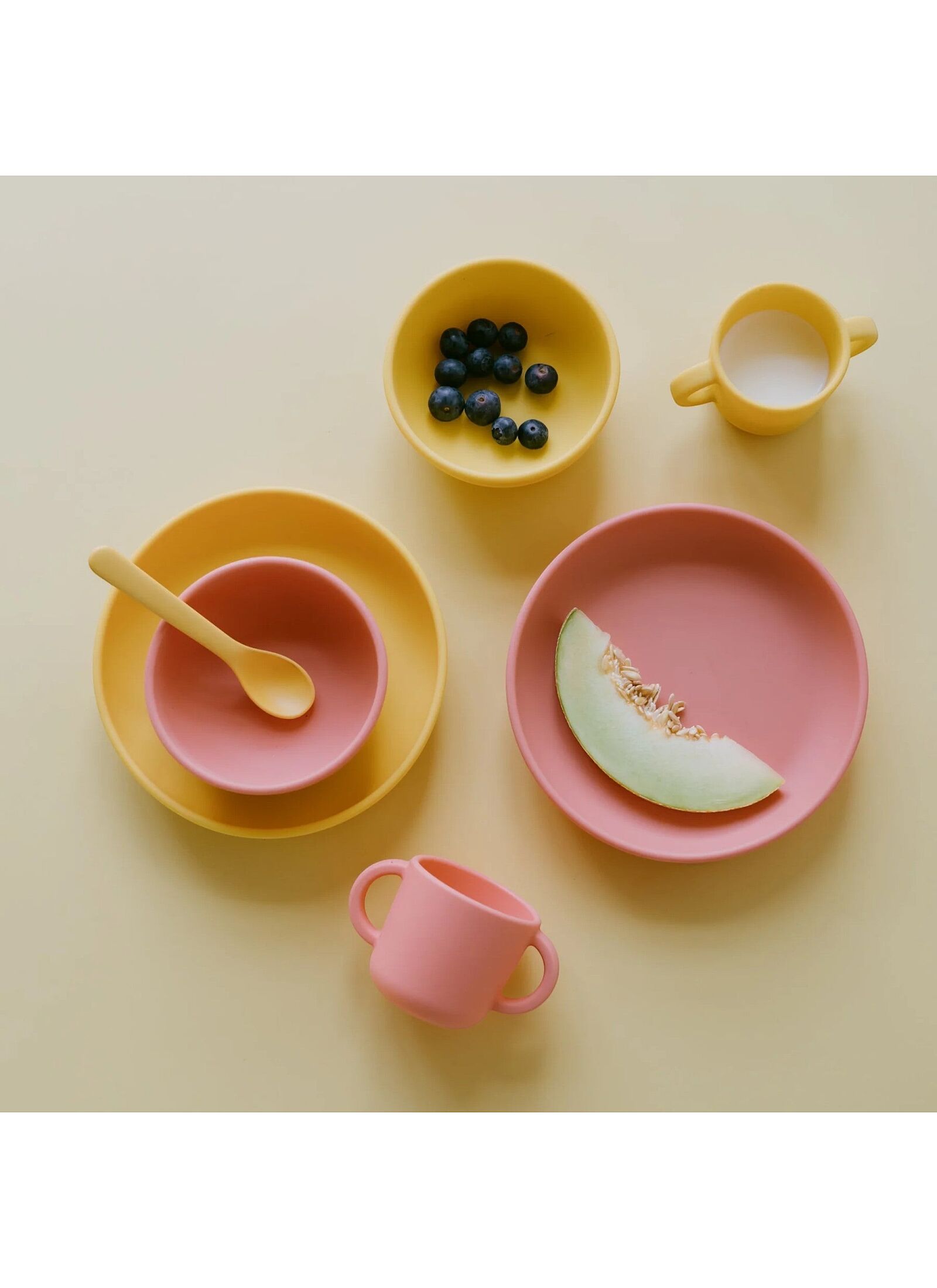 SILICONE DIVIDED PLATE MIMOSA