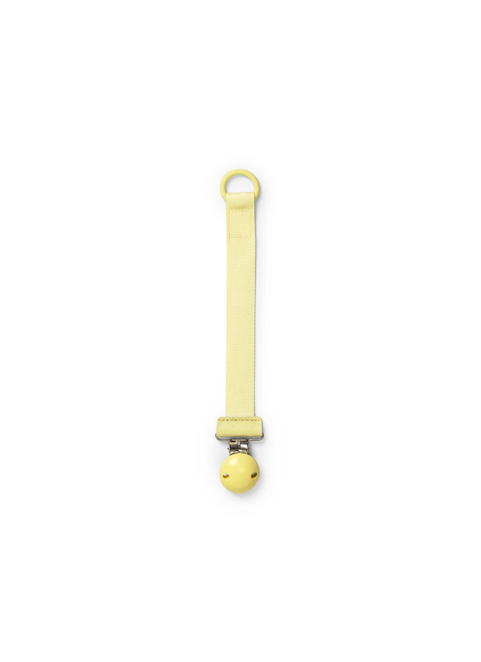 PACIFIER CLIP SUNNY DAY YELLOW