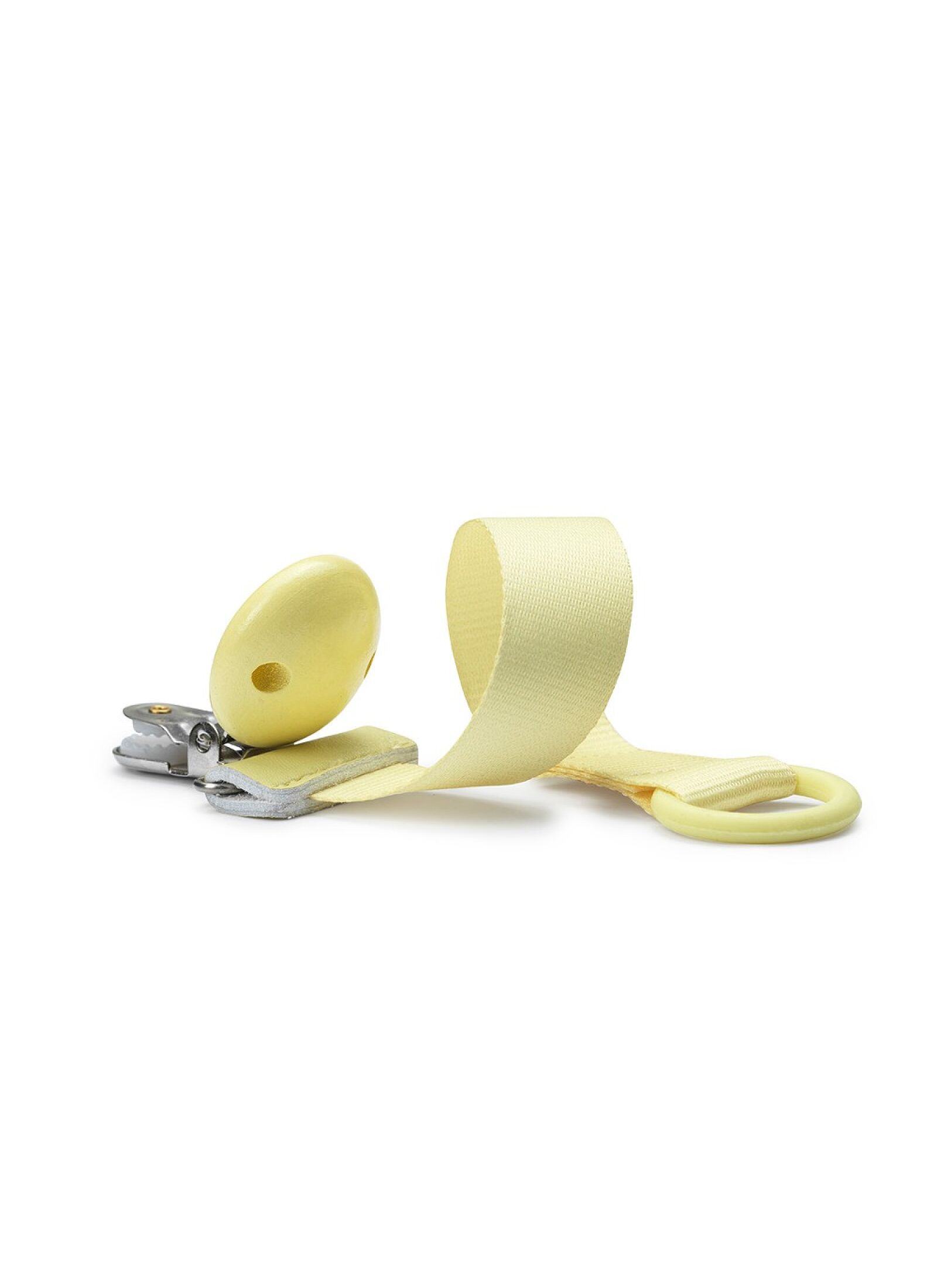 PACIFIER CLIP SUNNY DAY YELLOW