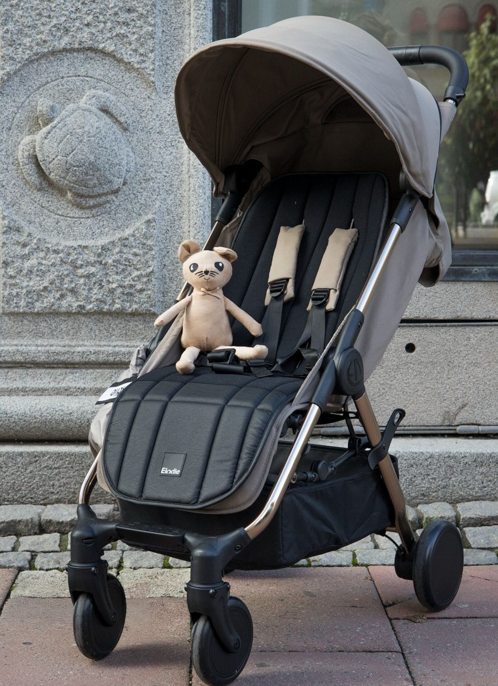 STROLLER PAD UNIVERSAL AVIATOR BLACK