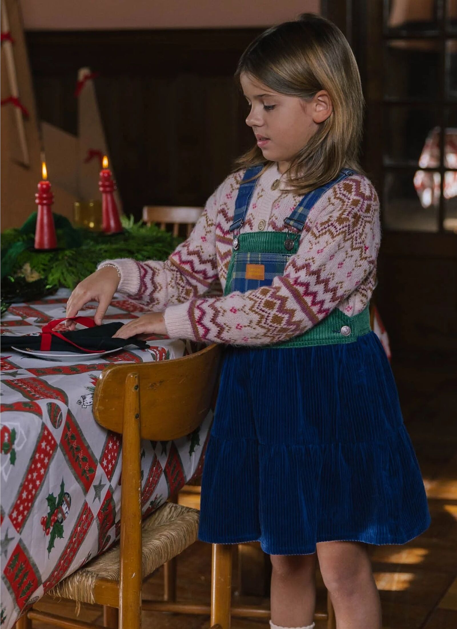 DUNGAREE DRESS AZEVINHO 