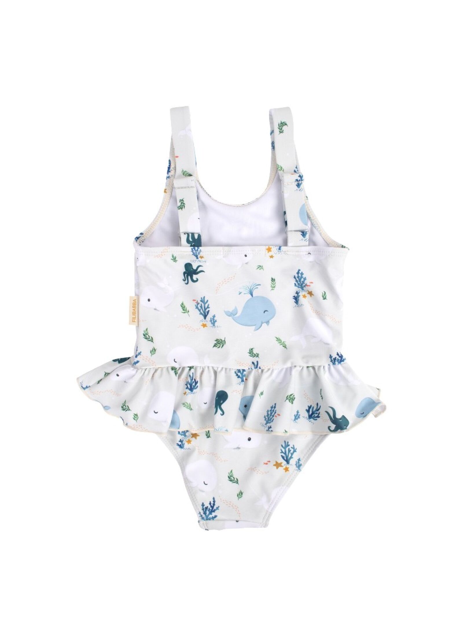 LONGSLEEVE SWIMSUIT (1-2Y) CHRISTIAN'S WHALE TALES