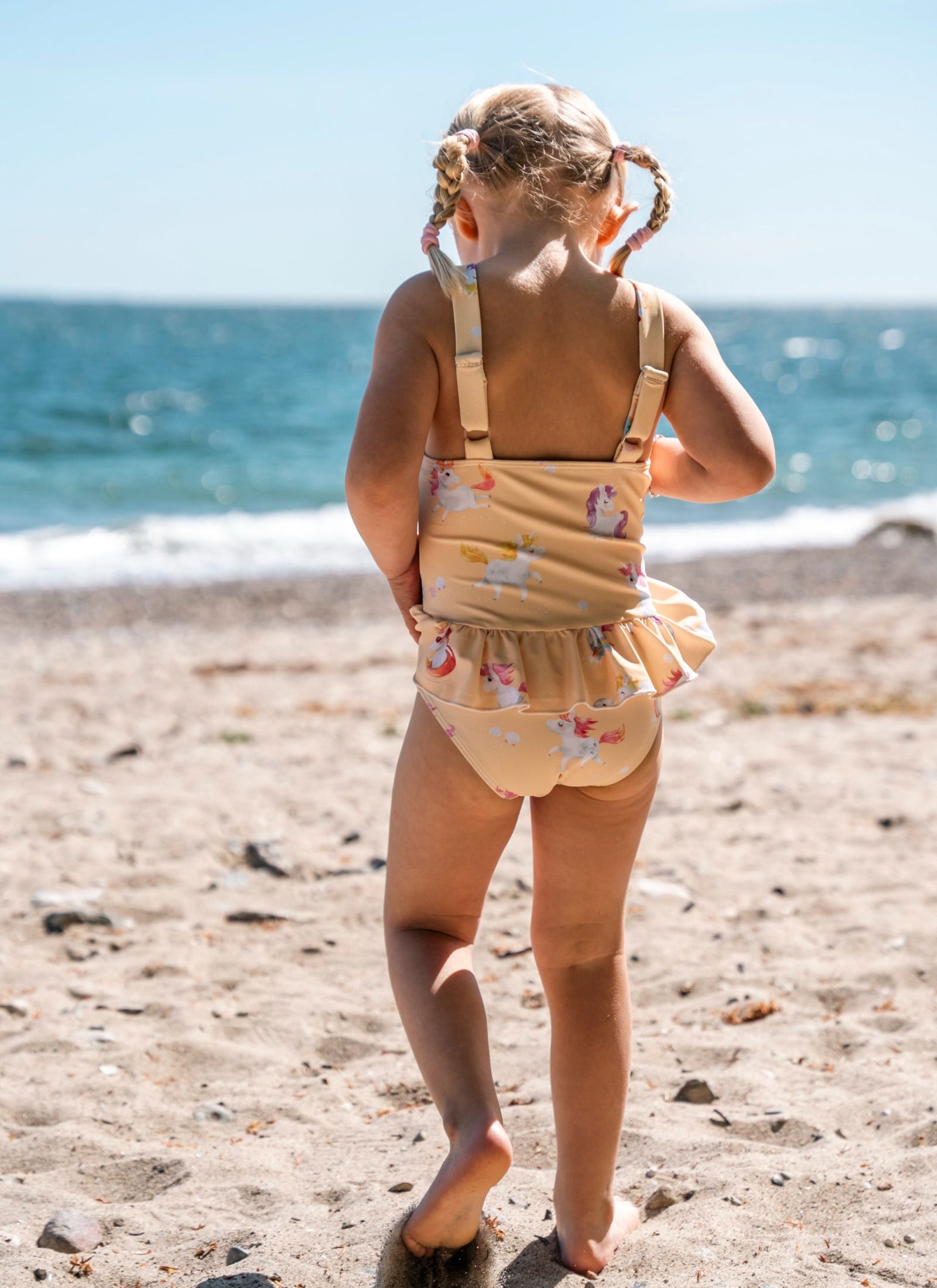 LONGSLEEVE SWIMSUIT (1-2Y) UNICORN SHORES