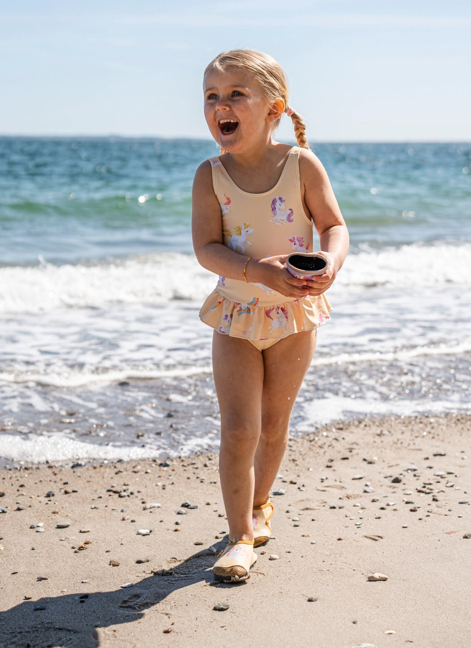 LONGSLEEVE SWIMSUIT (1-2Y) UNICORN SHORES