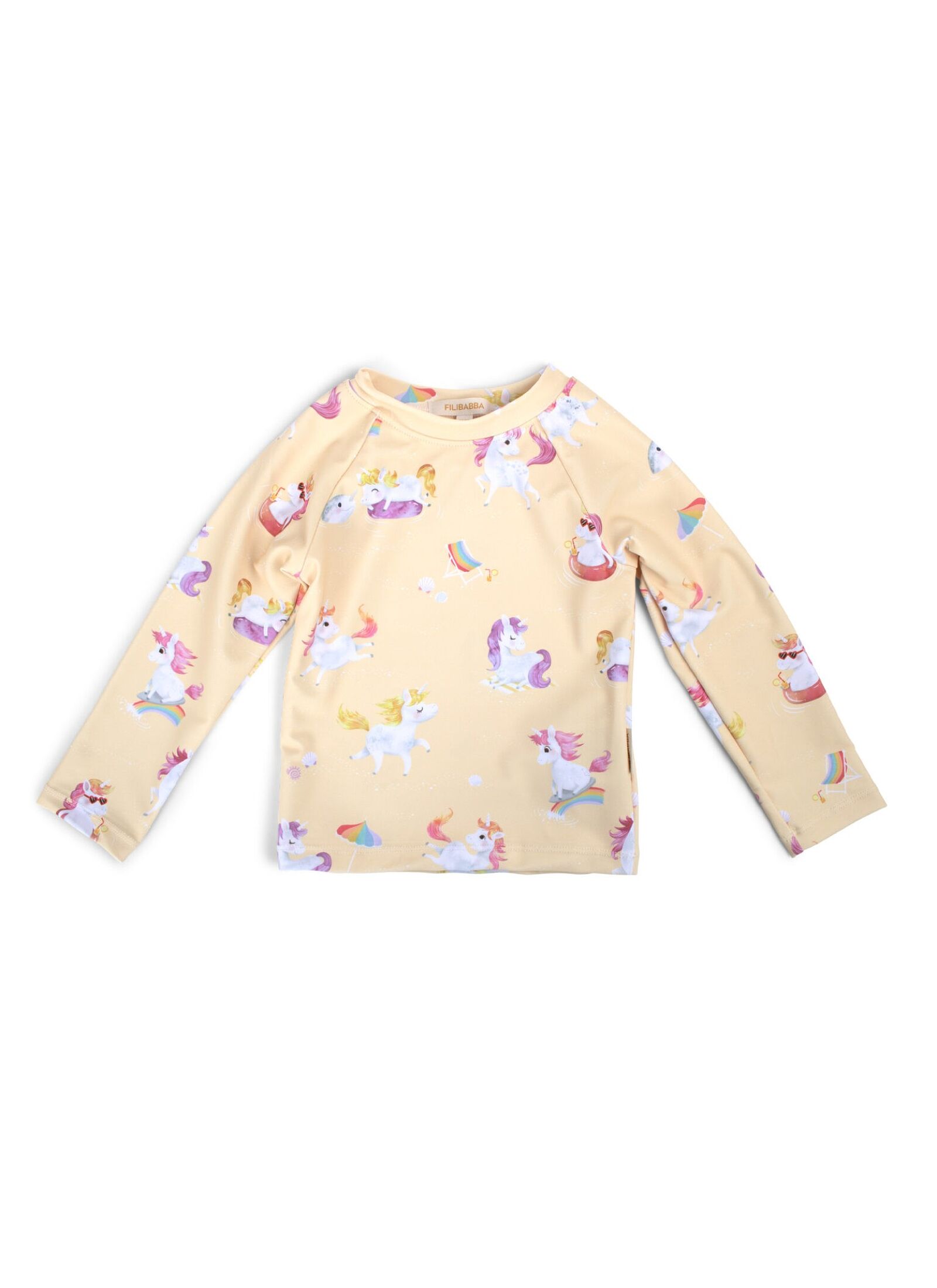 SWIM T-SHIRT WITH LONG SLEEVE (1-2Y) UNICORN SHORES