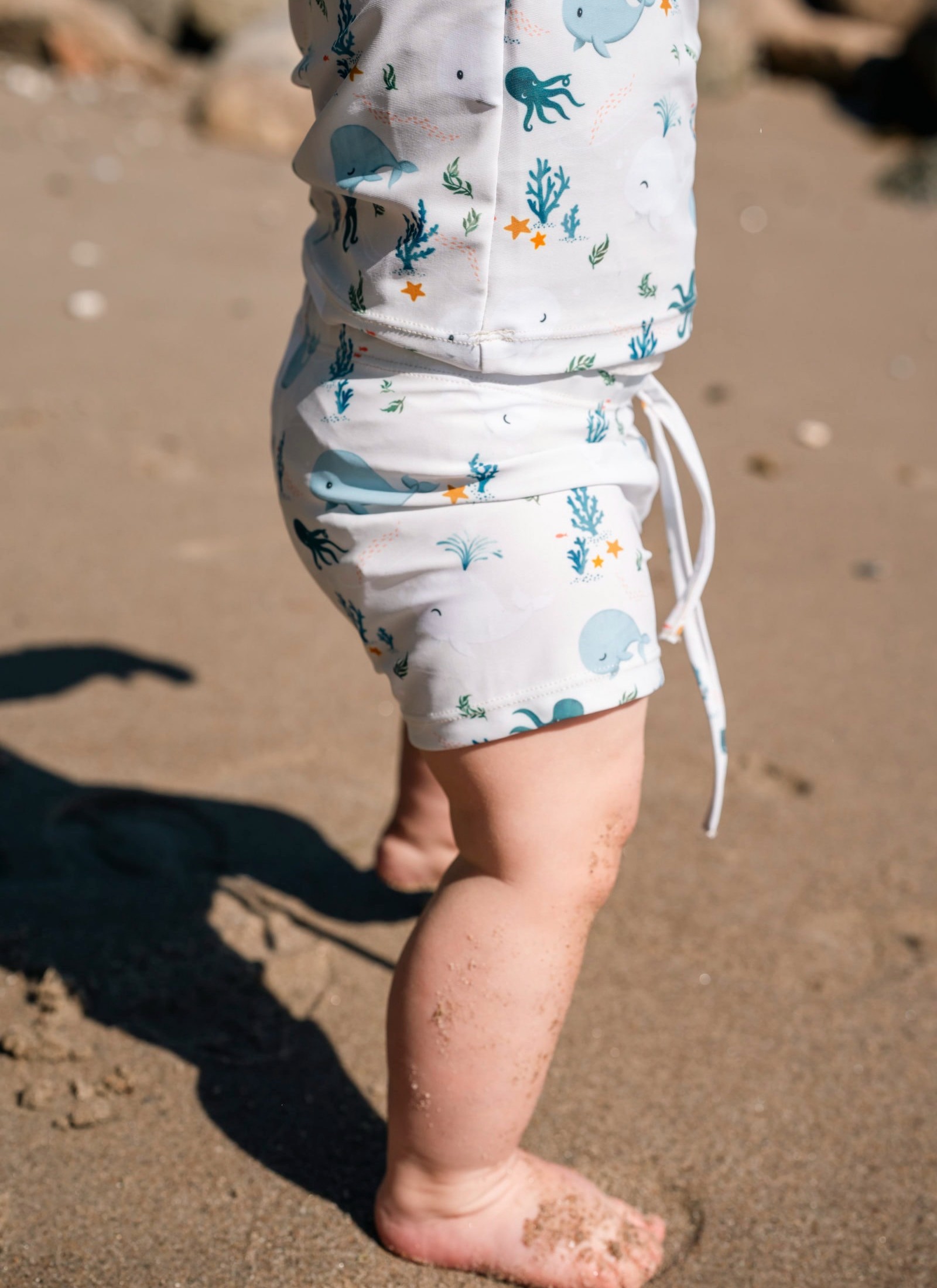 SWIM PANT (1-2Y) CHRISTIAN'S WHALE TALES