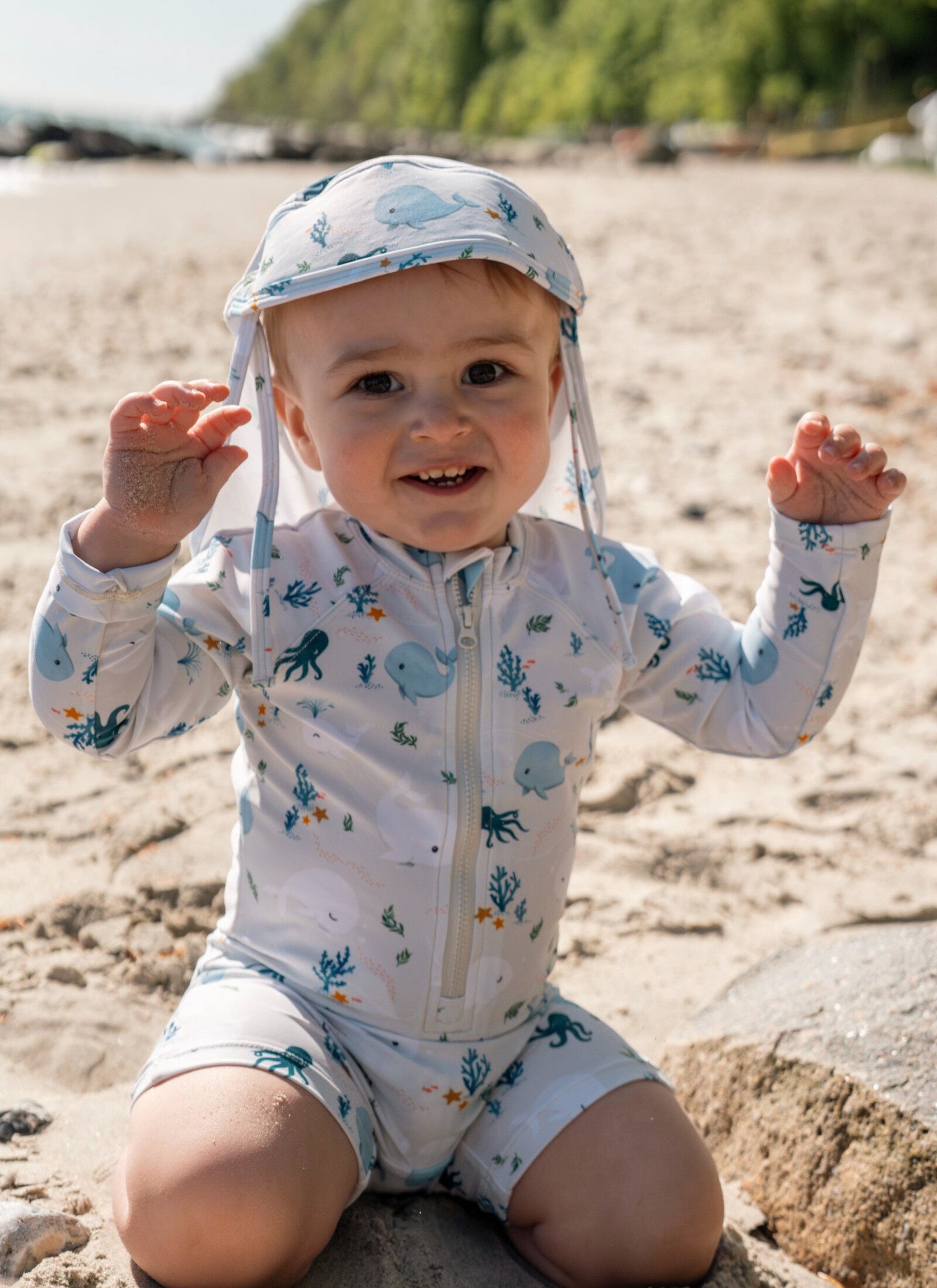 SUN HAT UNICORN SHORES